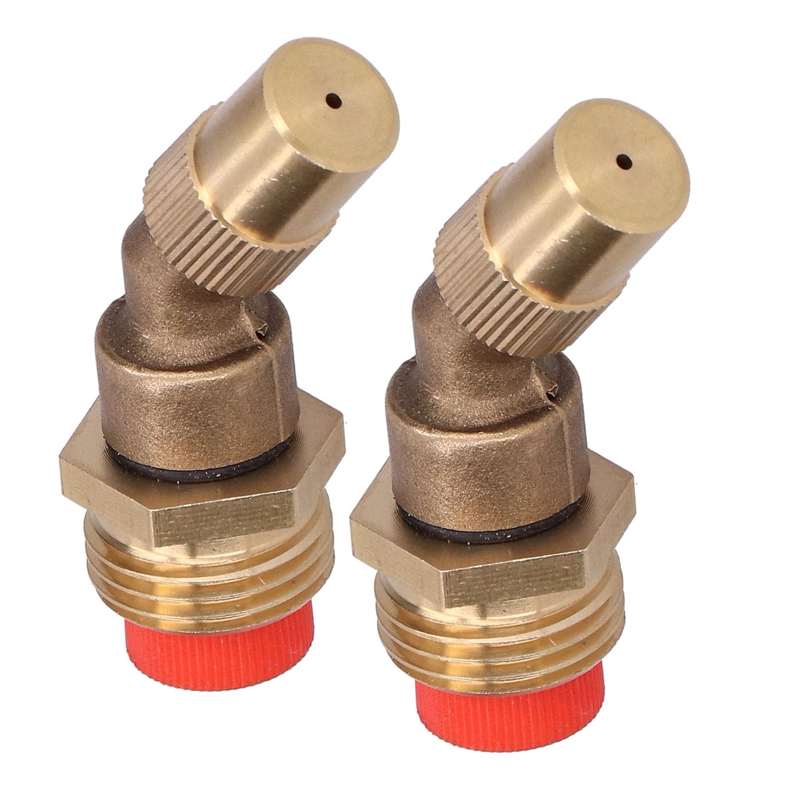 2Pcs Adjustable Atomizing Elbow Sprayer with Filter G1/2 Male Thread