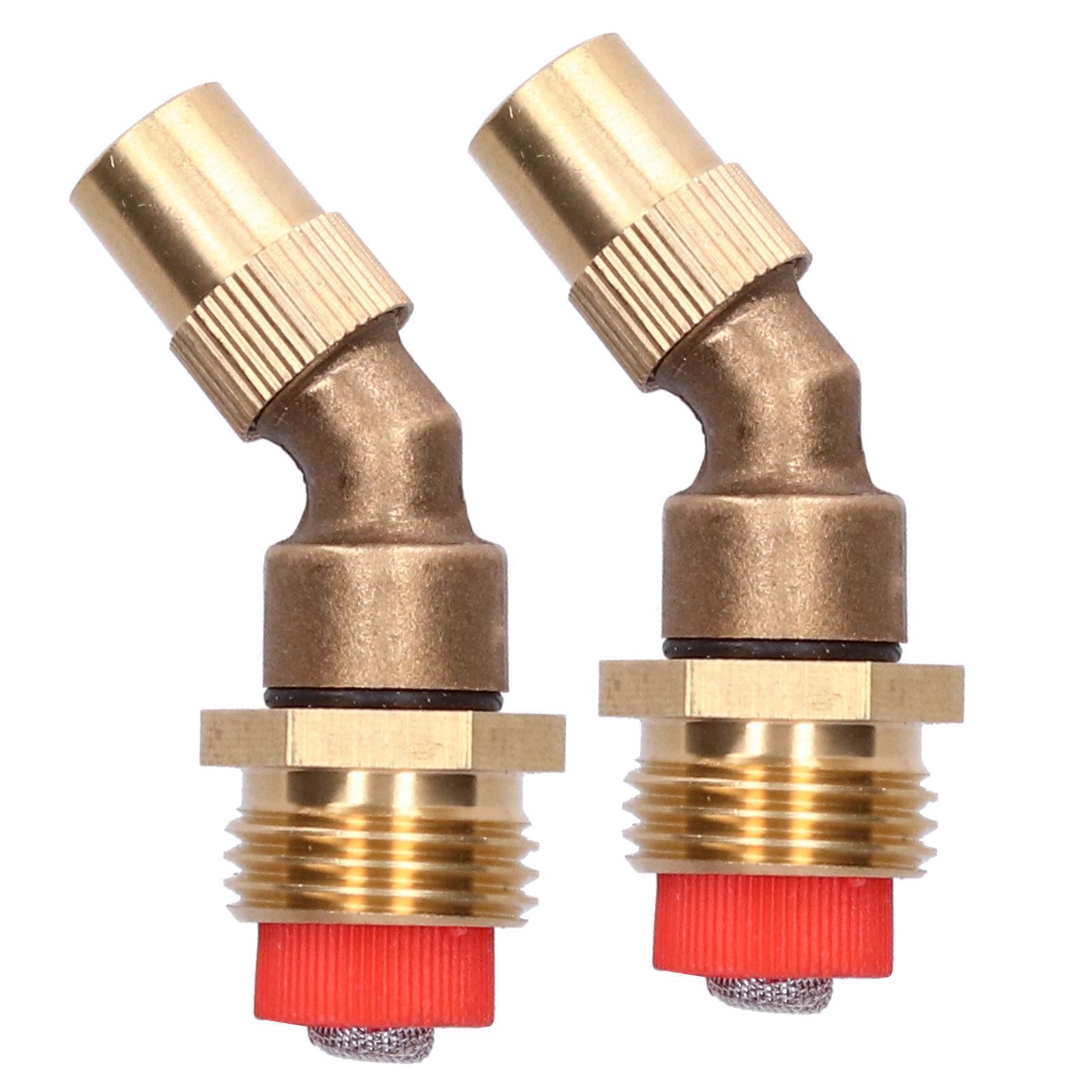 2Pcs Adjustable Atomizing Elbow Sprayer with Filter G1/2 Male Thread view 6