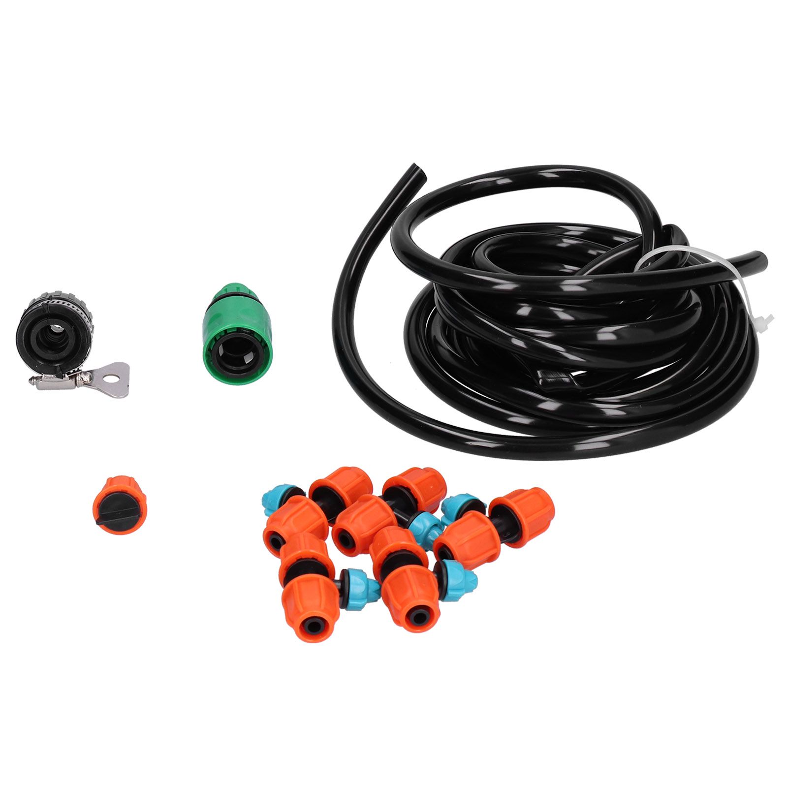 5m Garden Irrigation Kit 9/12 Hose Spray Nozzle Automatic Watering System for view 3