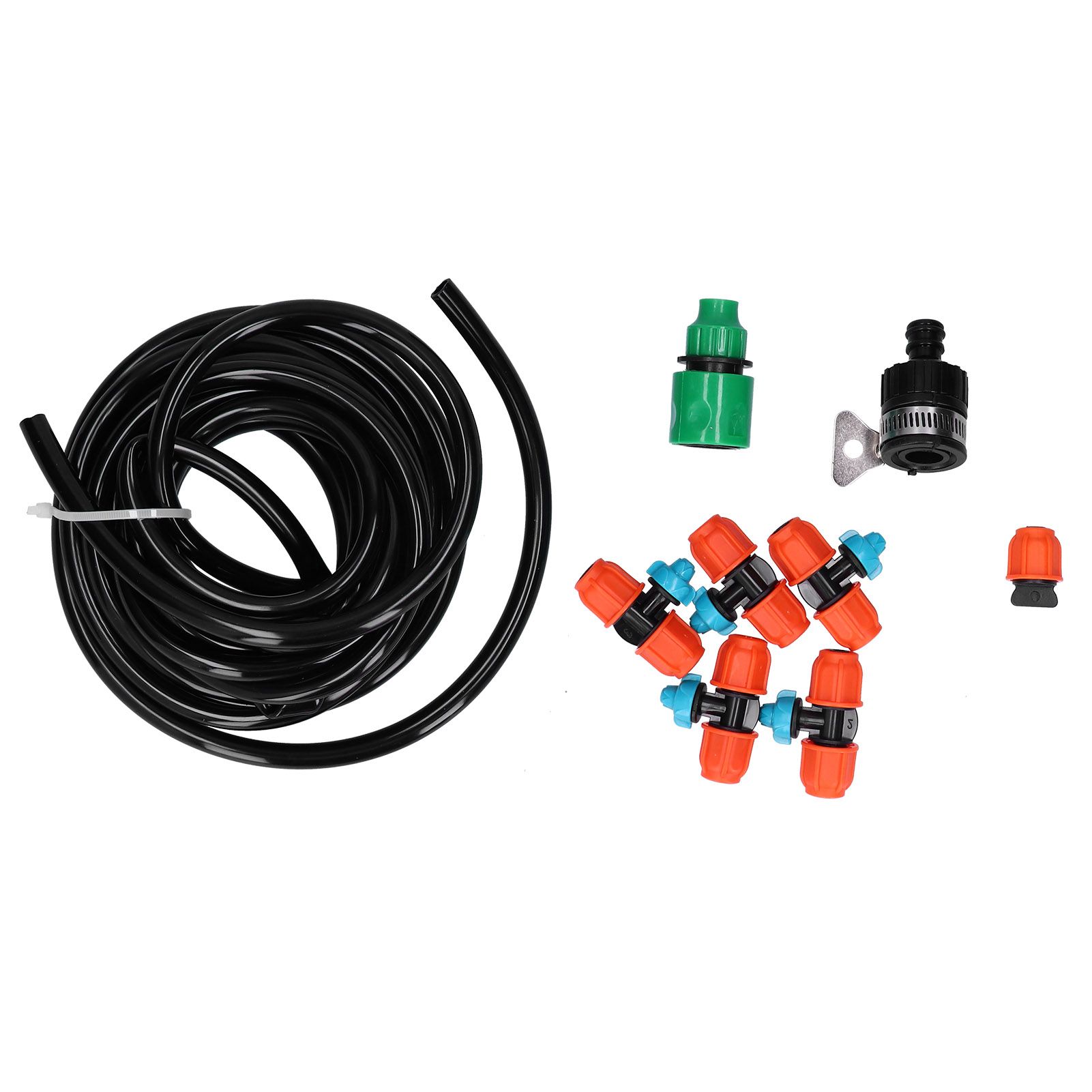 5m Garden Irrigation Kit 9/12 Hose Spray Nozzle Automatic Watering System for view 7
