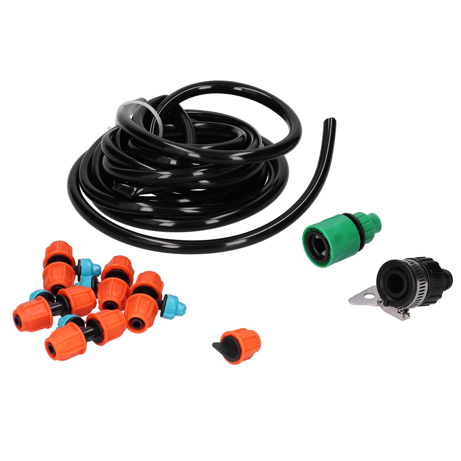 5m Garden Irrigation Kit 9/12 Hose Spray Nozzle Automatic Watering System for view 9