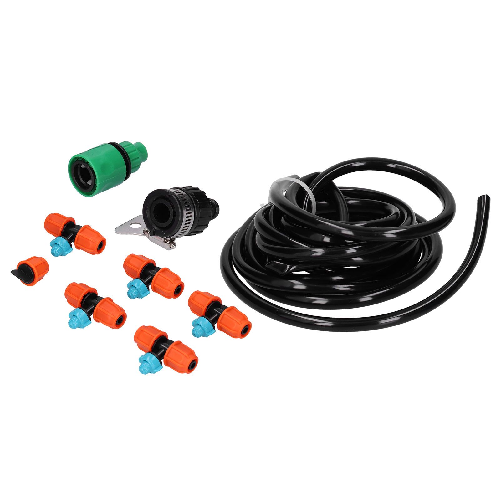 5m Garden Irrigation Kit 9/12 Hose Spray Nozzle Automatic Watering System for view 10