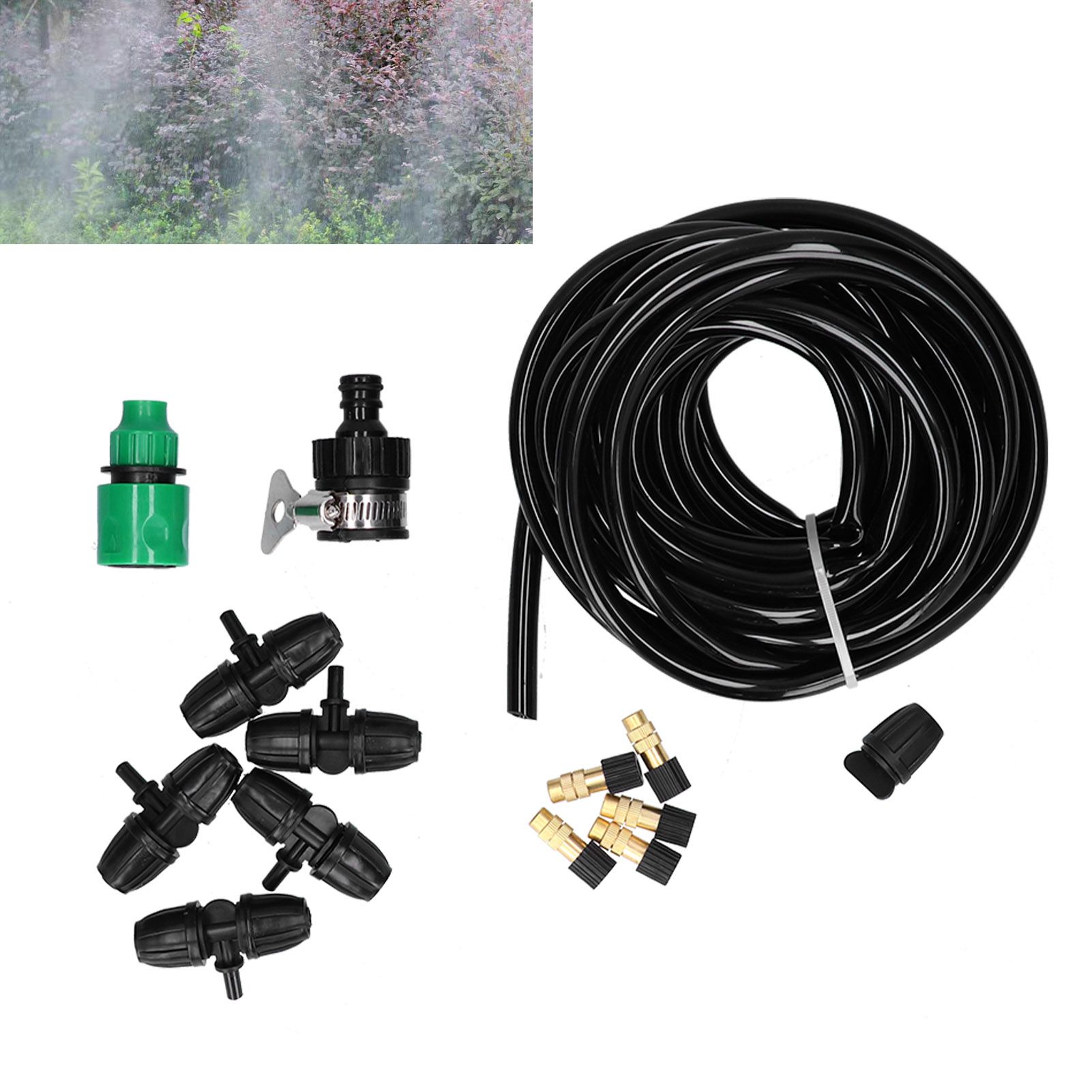 5M 8/11 Hose Garden Irrigation System 5Pcs Sprinkler Automatic Irrigation Kit view 12