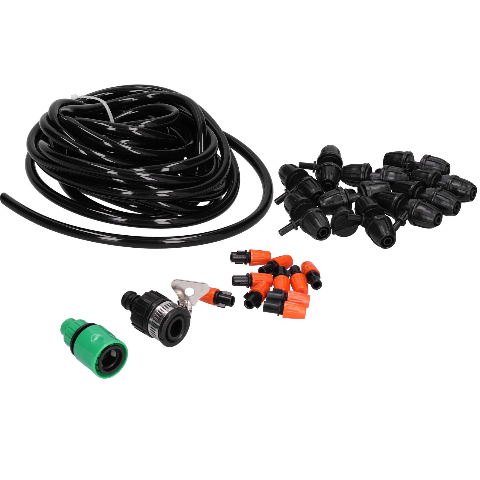 10M 8/11 Hose Garden Irrigation System 10PCS Adjustable Sprinkler Micro Nozzle view 5