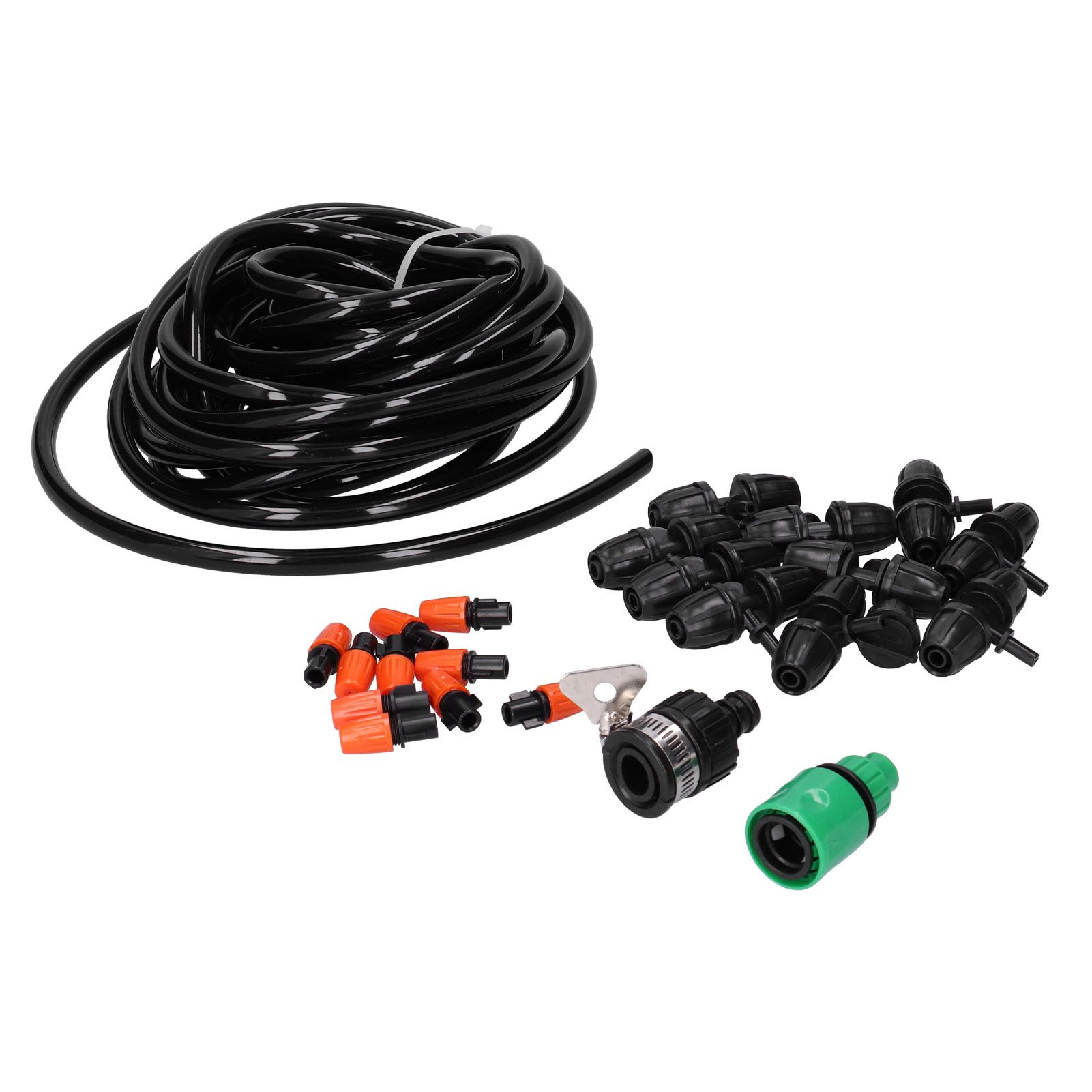 10M 8/11 Hose Garden Irrigation System 10PCS Adjustable Sprinkler Micro Nozzle view 7