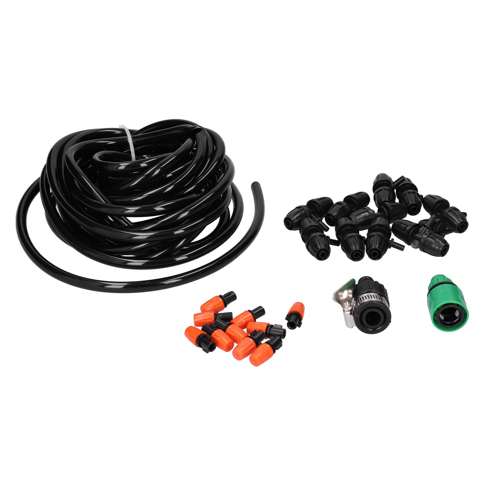 10M 8/11 Hose Garden Irrigation System 10PCS Adjustable Sprinkler Micro Nozzle view 9