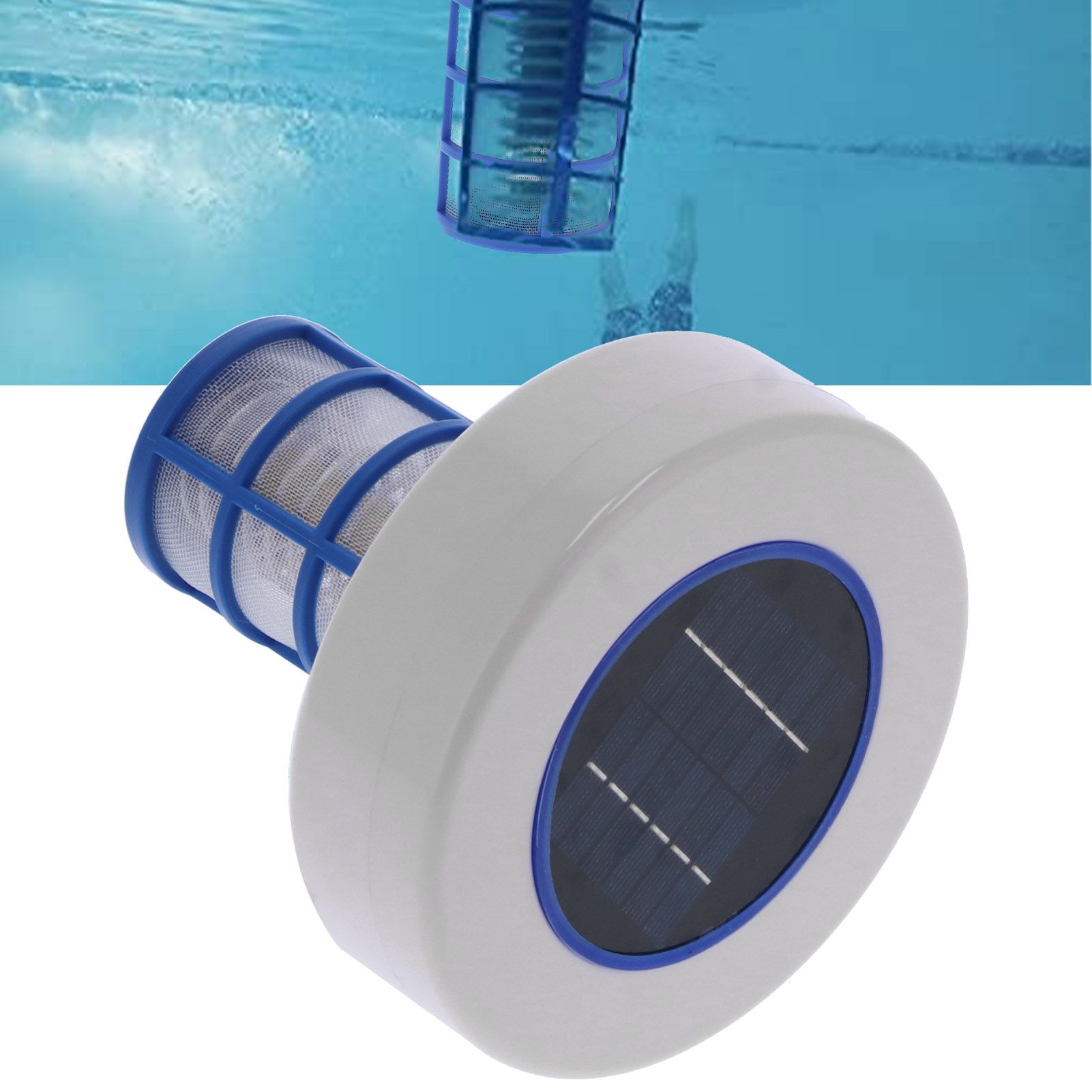 Solar Powered Pool Ionizer Cleaner Swimming Pool SPA Fountain Cleaning Equipment view 12