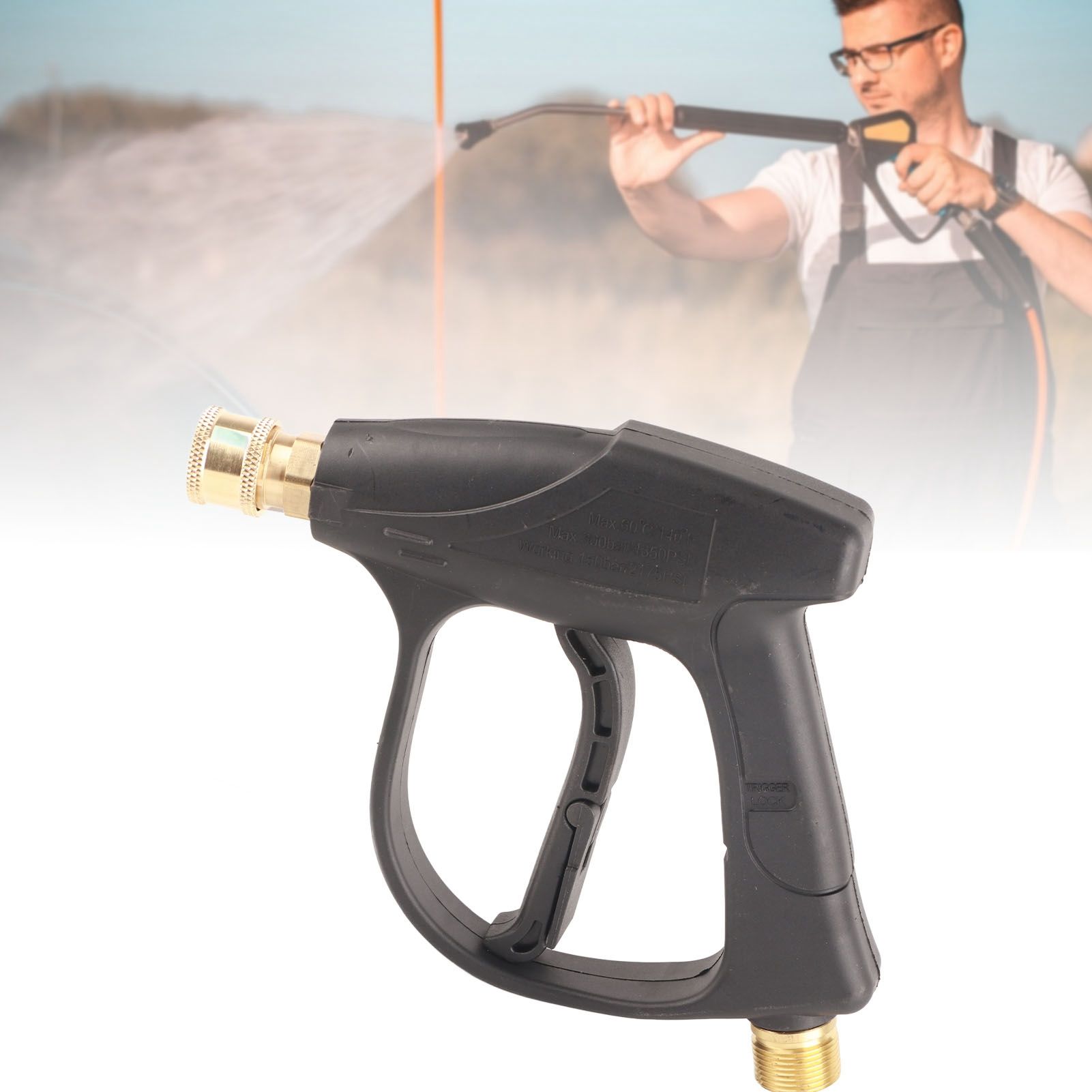 High Pressure Multifunctional Cleaning Gun with 1 High Pressure Nozzle view 11