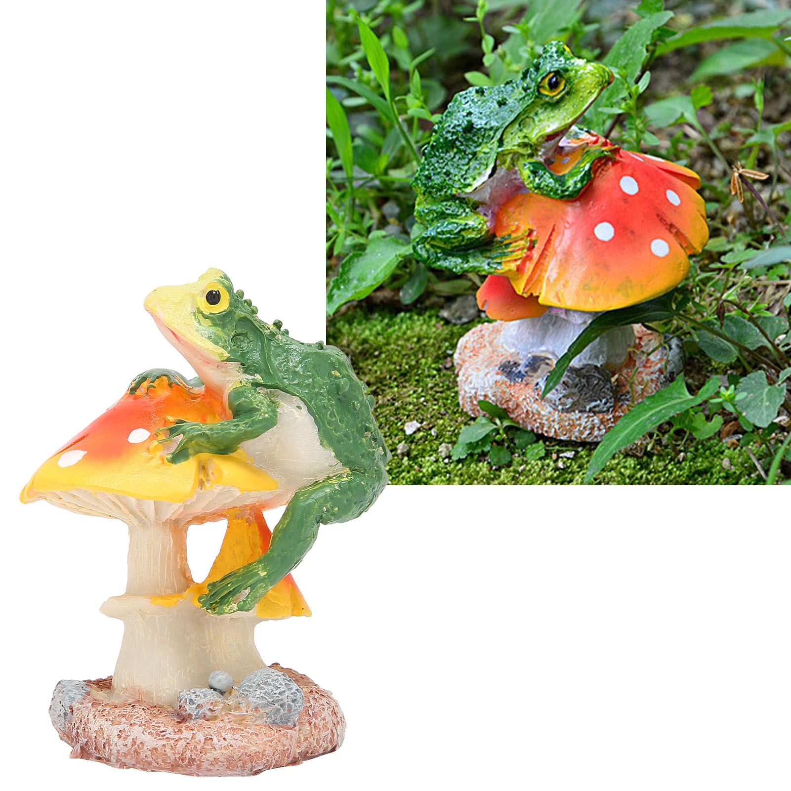 Animal Ornaments Gardening Animal Mushroom Small Ornaments Micro Landscape DIY view 11