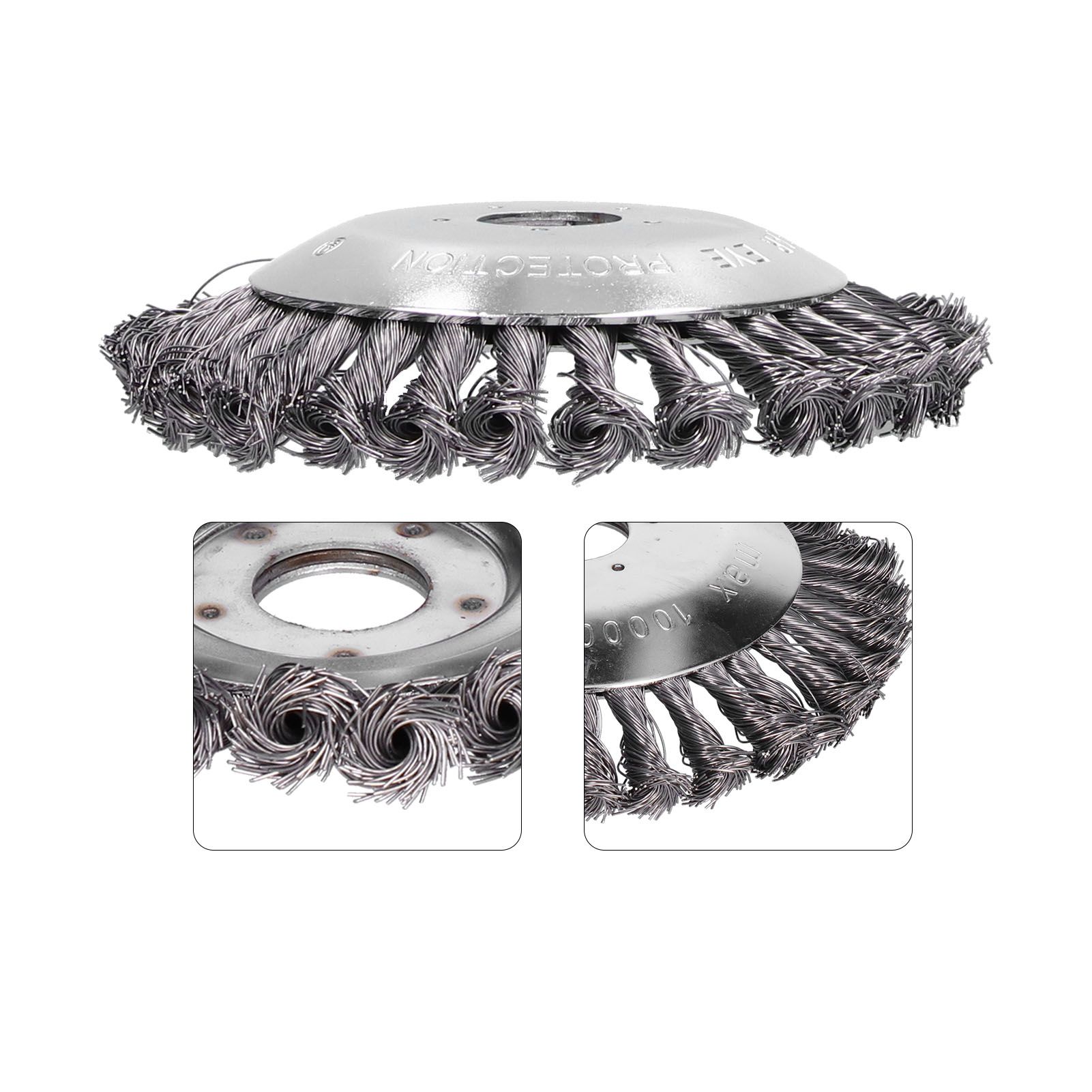 Trimmer Head Stainless Steel Weeding Wheel Replacement Lawn Mower Trimmers view 9