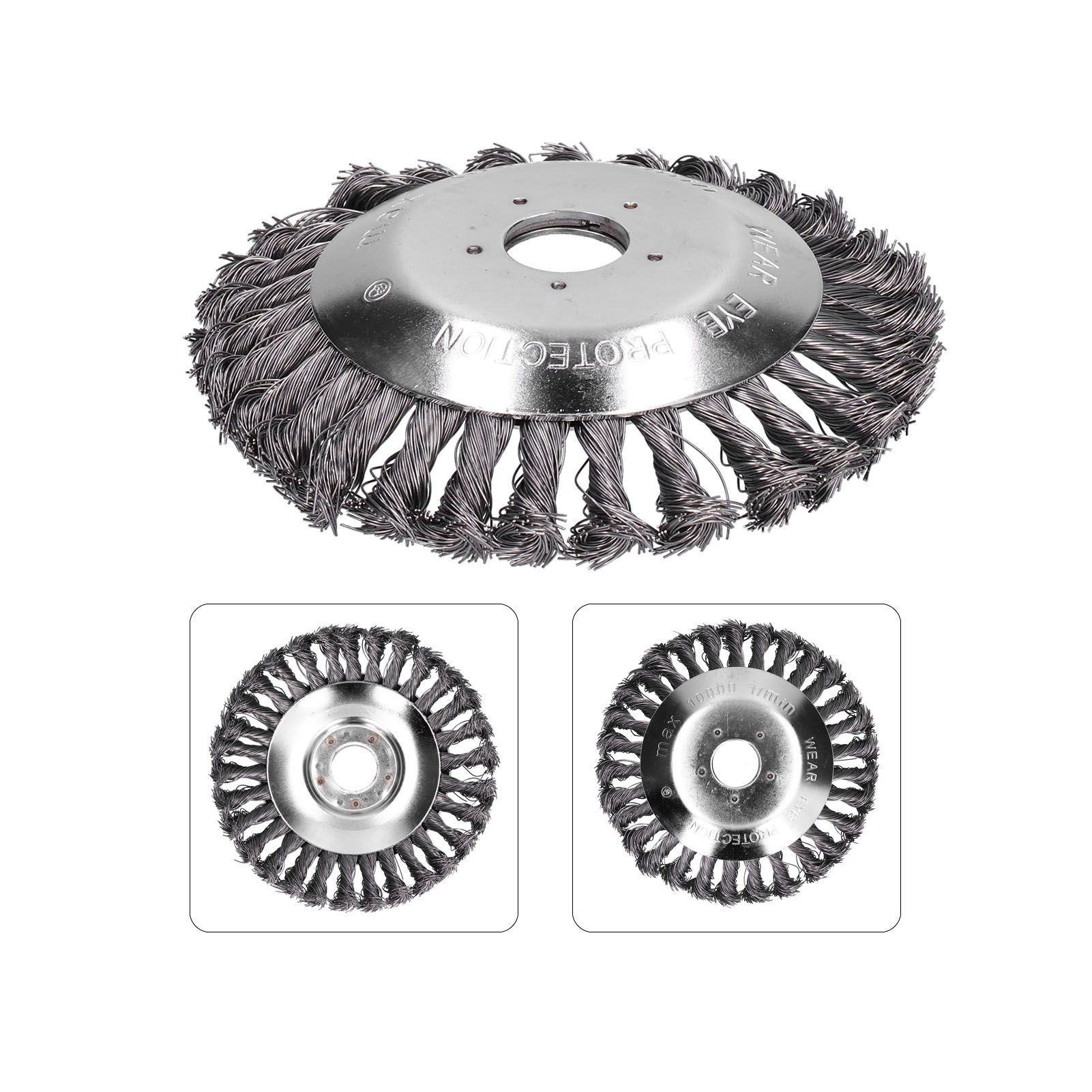 Trimmer Head Stainless Steel Weeding Wheel Replacement Lawn Mower Trimmers view 10