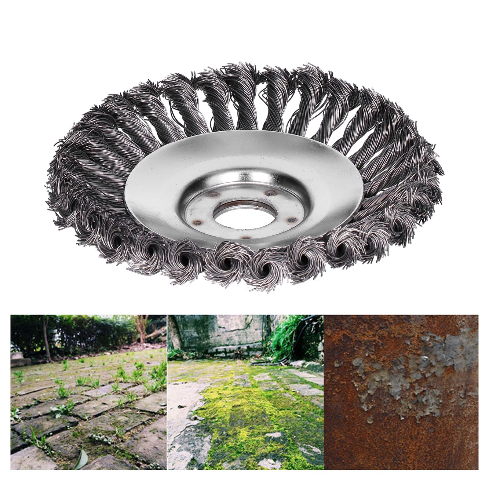 Trimmer Head Stainless Steel Weeding Wheel Replacement Lawn Mower Trimmers view 11