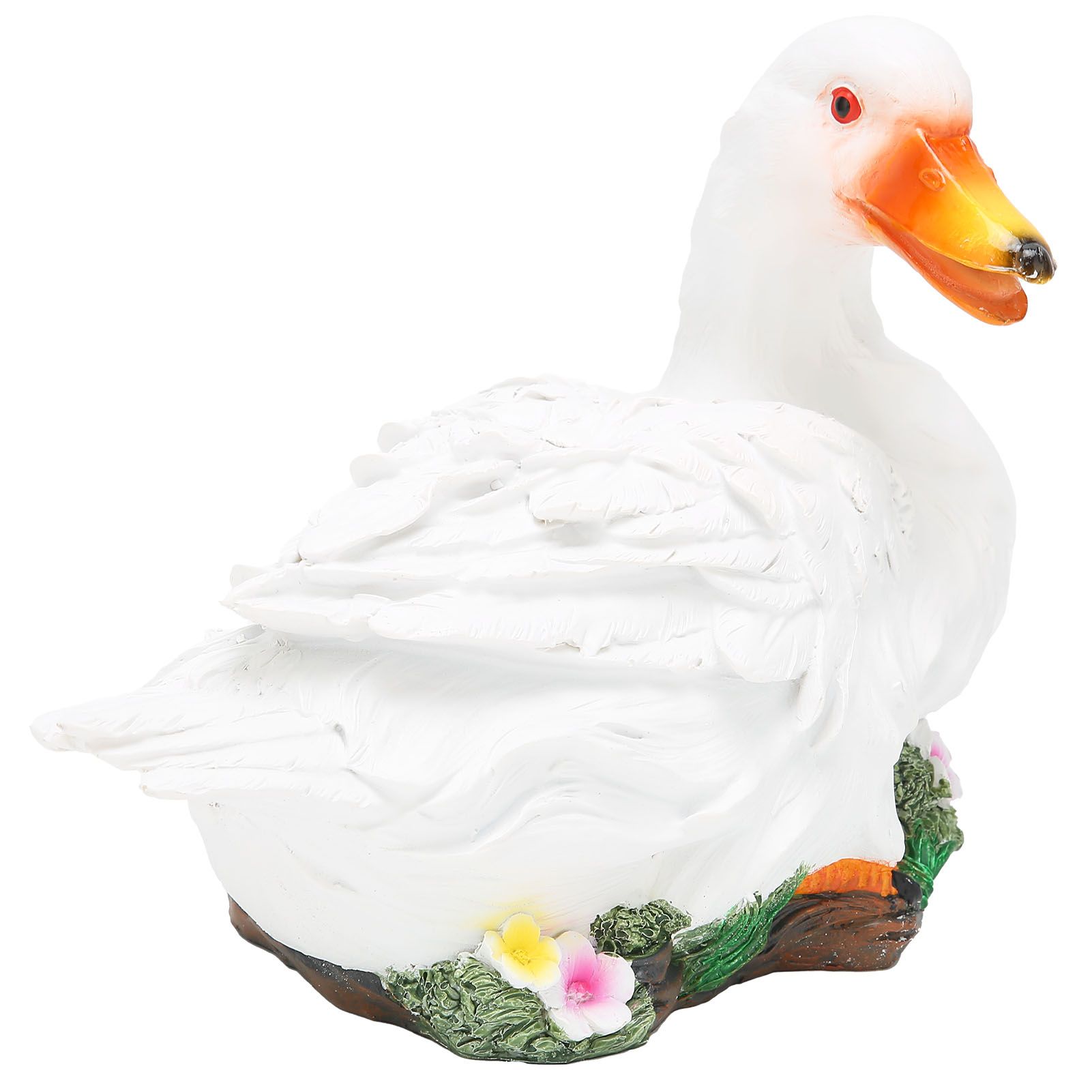 Resin Duck Statue Simulation Duck Ornament Model Decoration for Outdoor Garden view 3