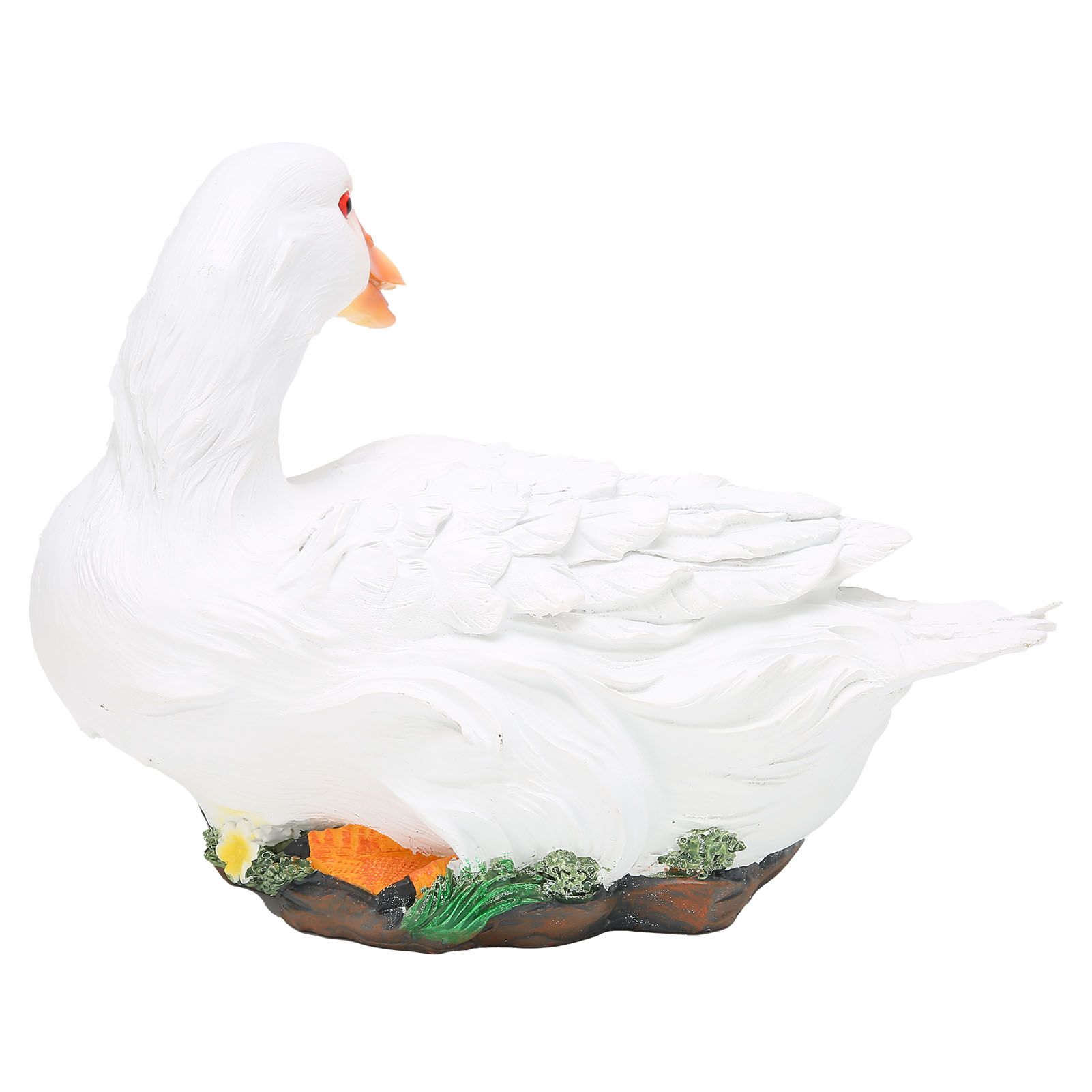 Resin Duck Statue Simulation Duck Ornament Model Decoration for Outdoor Garden view 5
