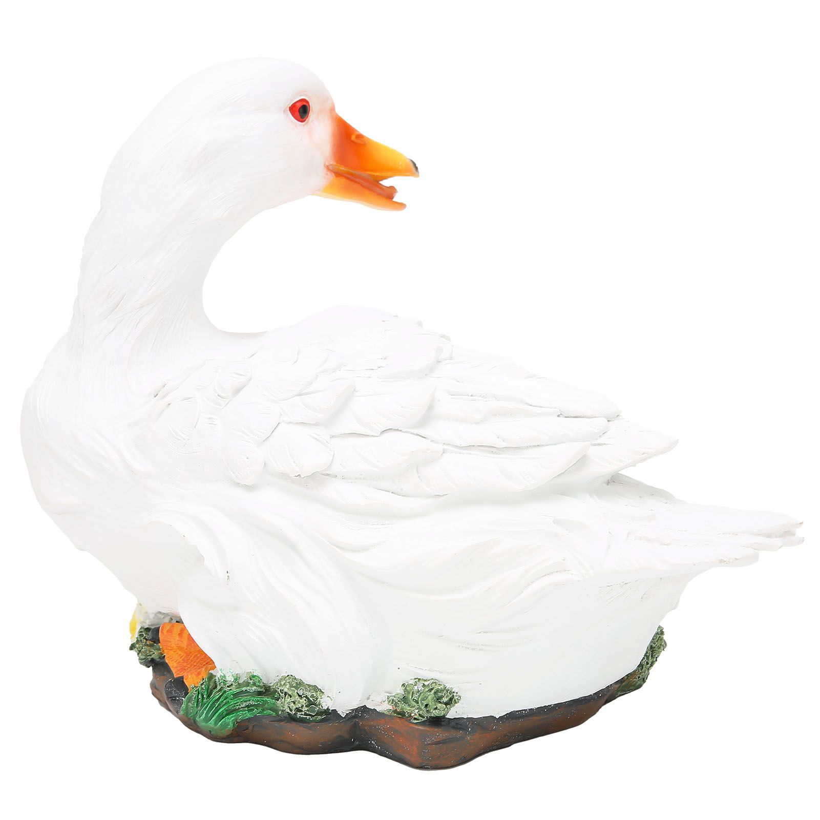 Resin Duck Statue Simulation Duck Ornament Model Decoration for Outdoor Garden view 6