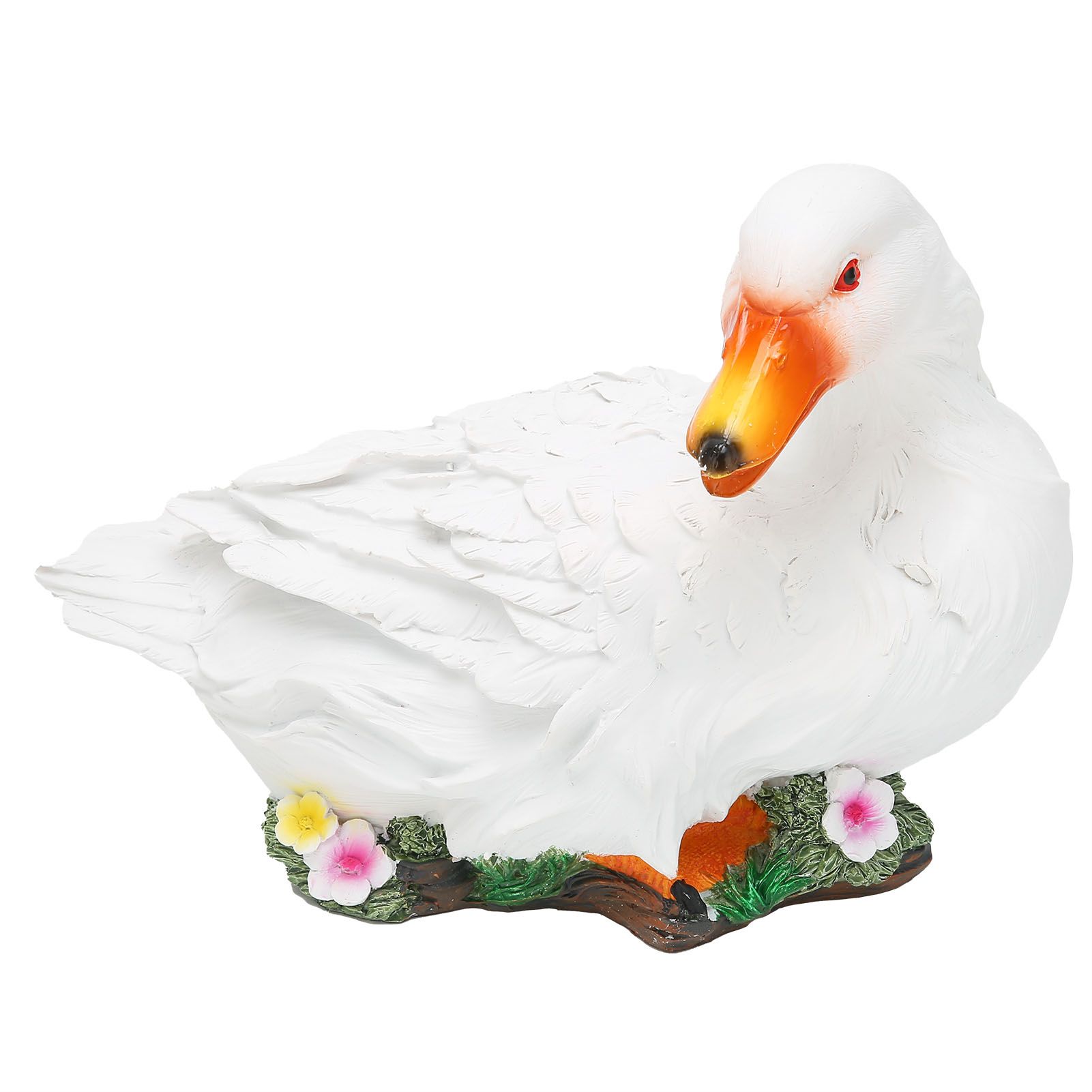 Resin Duck Statue Simulation Duck Ornament Model Decoration for Outdoor Garden view 7