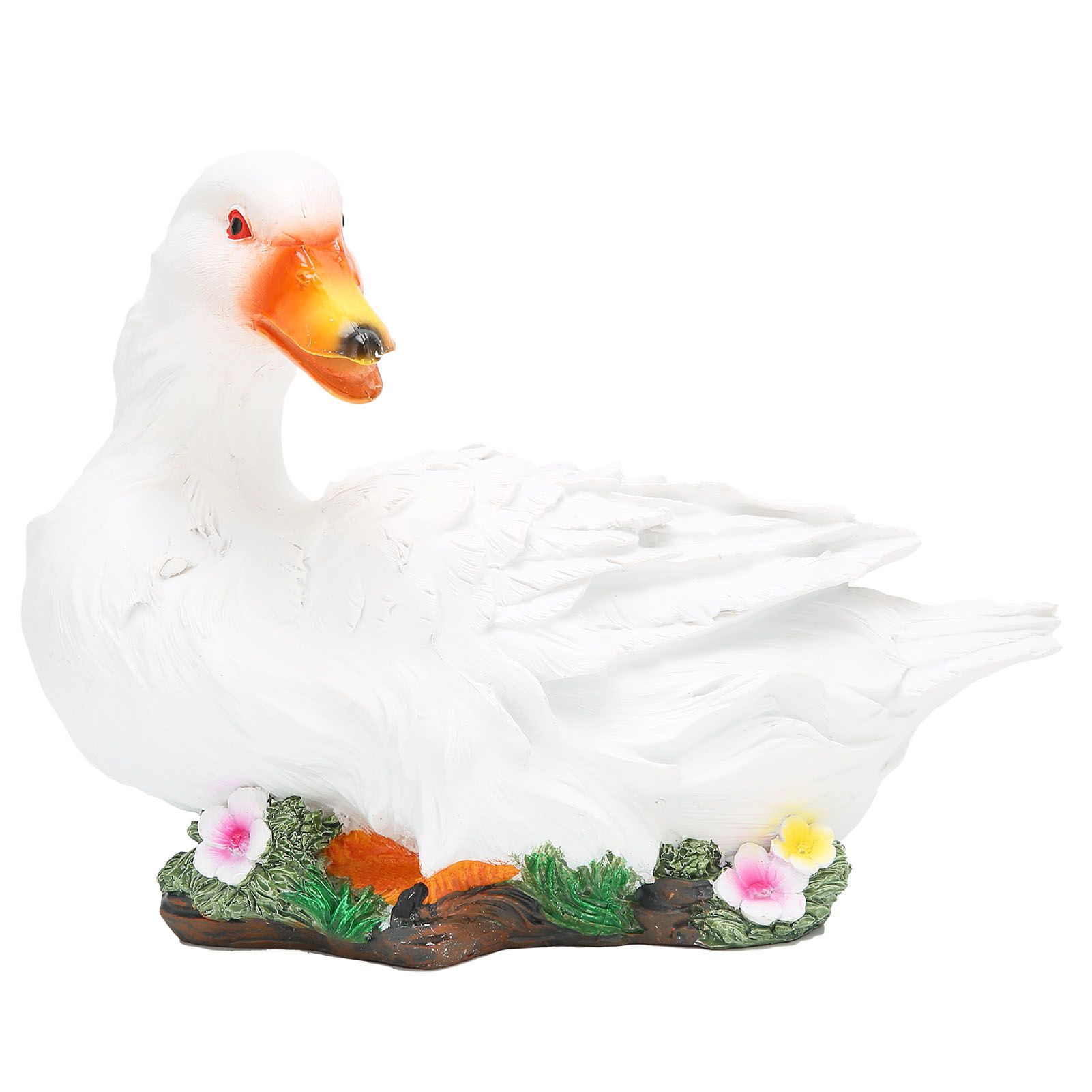 Resin Duck Statue Simulation Duck Ornament Model Decoration for Outdoor Garden view 8