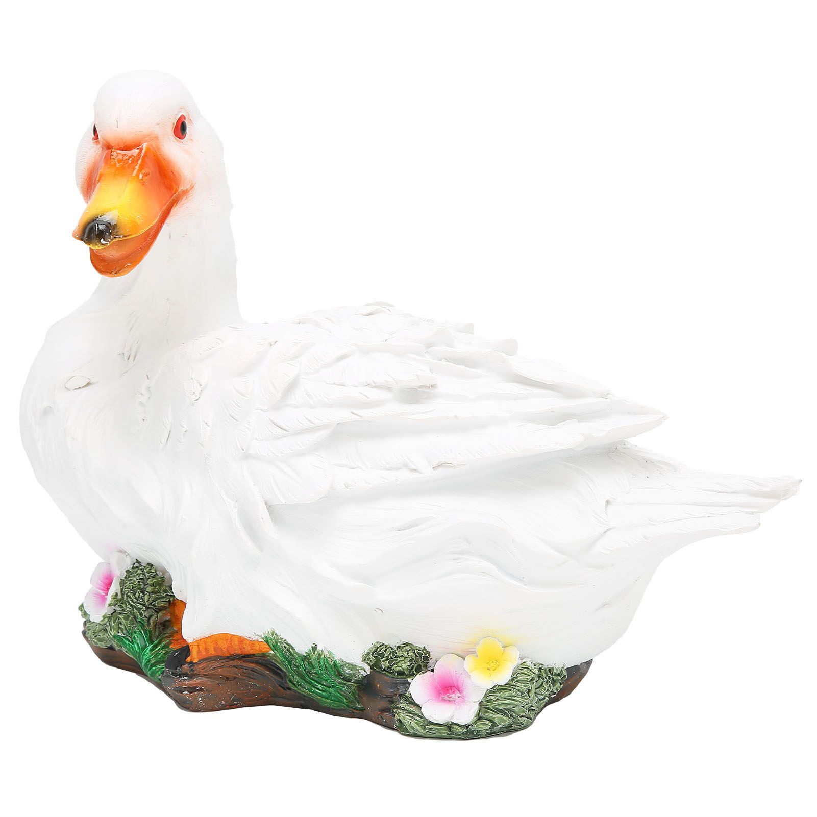 Resin Duck Statue Simulation Duck Ornament Model Decoration for Outdoor Garden view 9