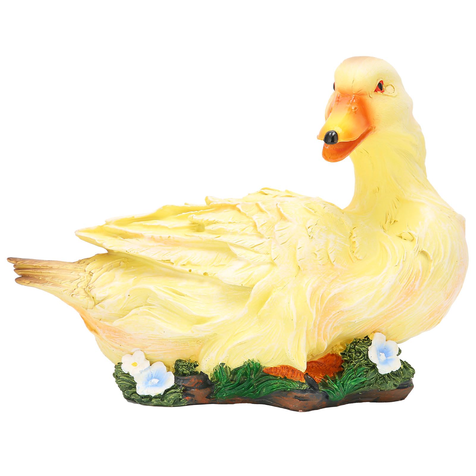 Resin Duck Statue Simulation Duck Ornament Model Decoration for Outdoor Garden view 2