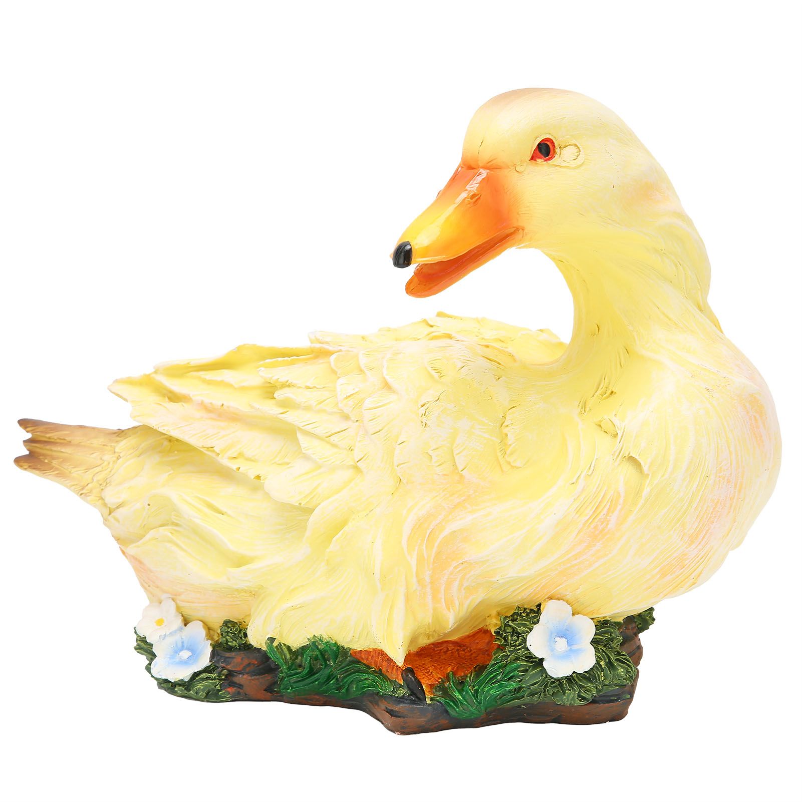 Resin Duck Statue Simulation Duck Ornament Model Decoration for Outdoor Garden view 3