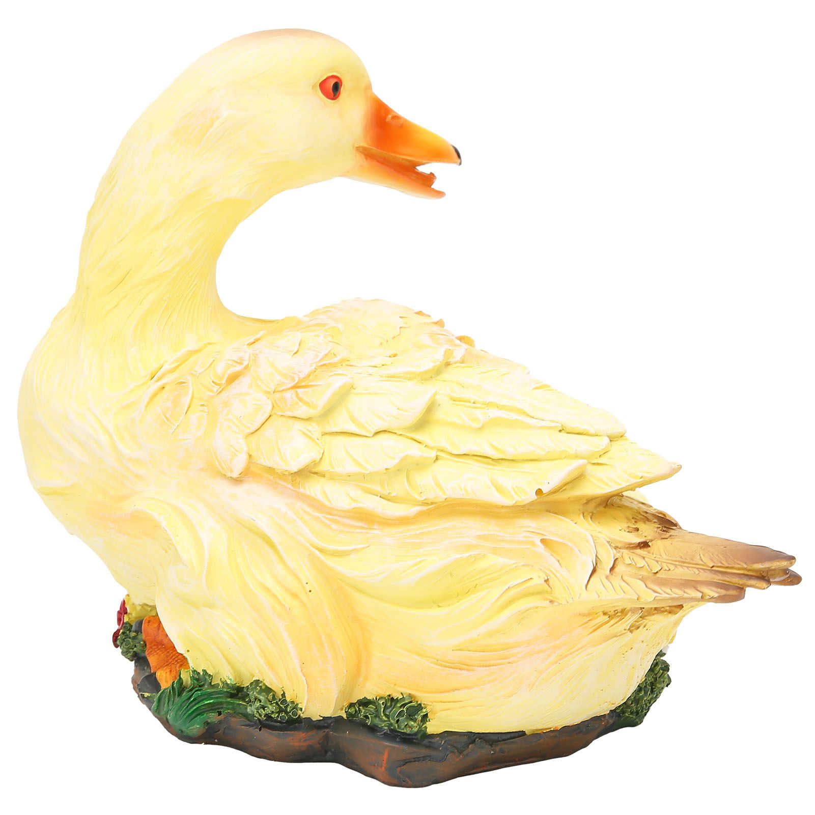 Resin Duck Statue Simulation Duck Ornament Model Decoration for Outdoor Garden view 6