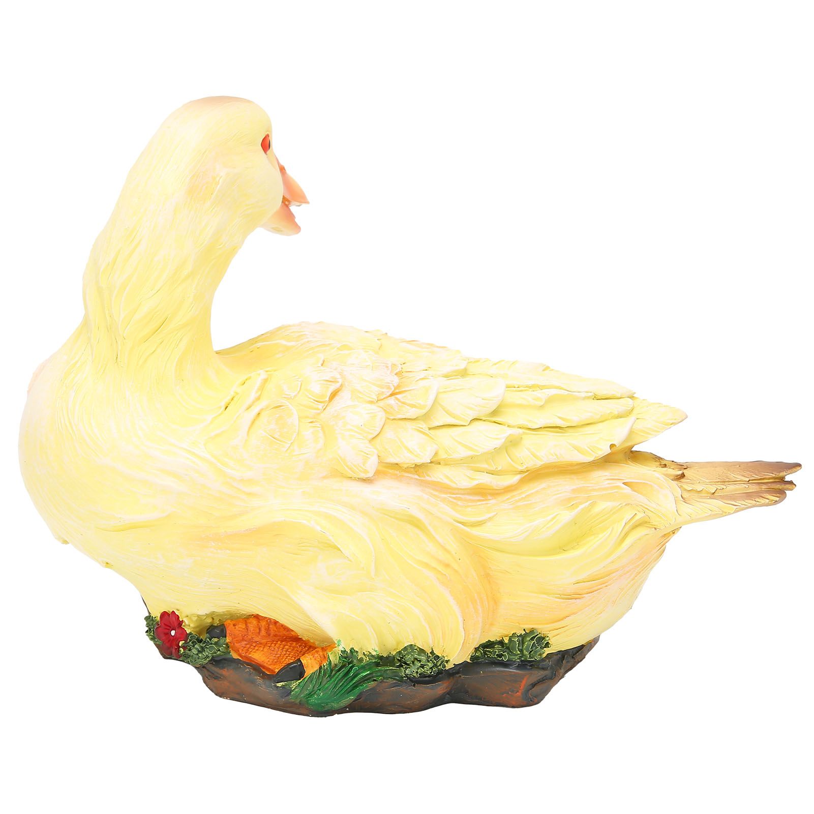 Resin Duck Statue Simulation Duck Ornament Model Decoration for Outdoor Garden view 7