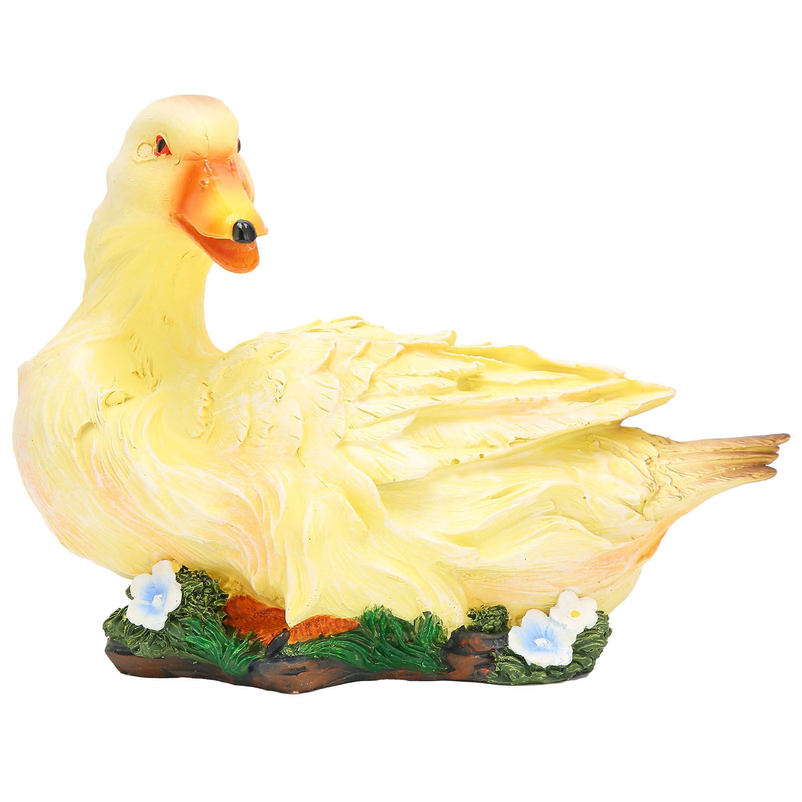 Resin Duck Statue Simulation Duck Ornament Model Decoration for Outdoor Garden view 10