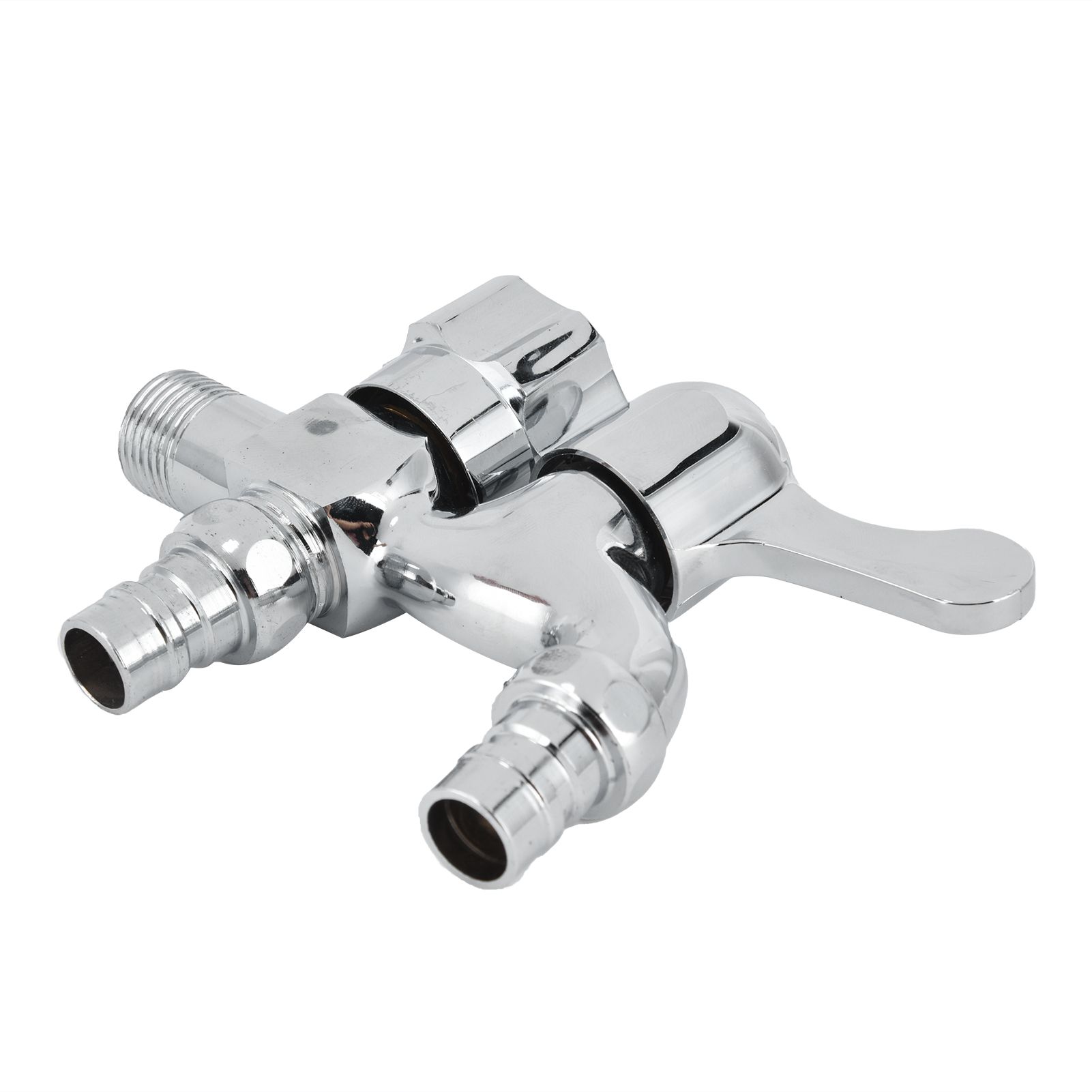 G1/2 Male Thread Double Faucet Washing Machine Faucet Water Tap for Garden view 6