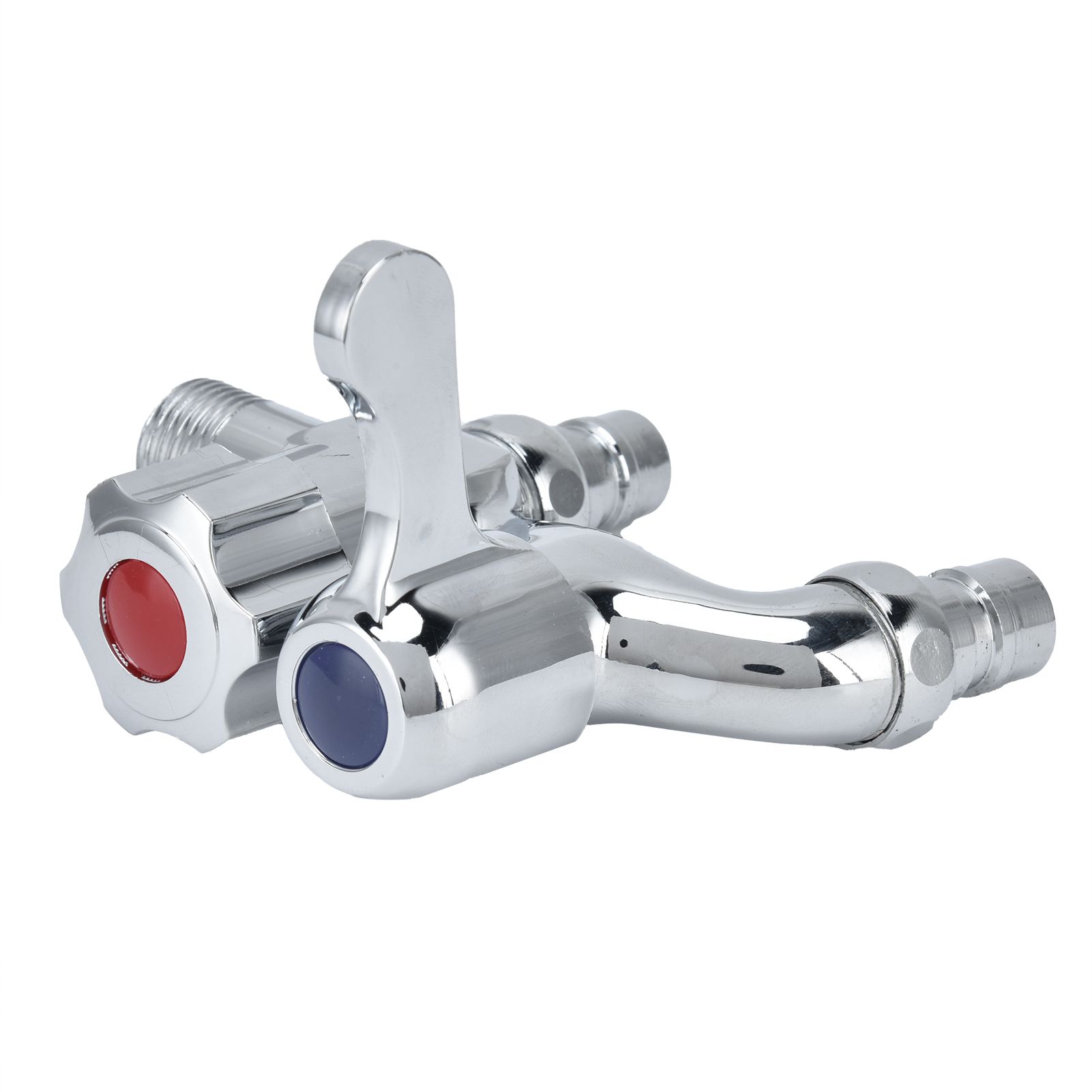 G1/2 Male Thread Double Faucet Washing Machine Faucet Water Tap for Garden view 7