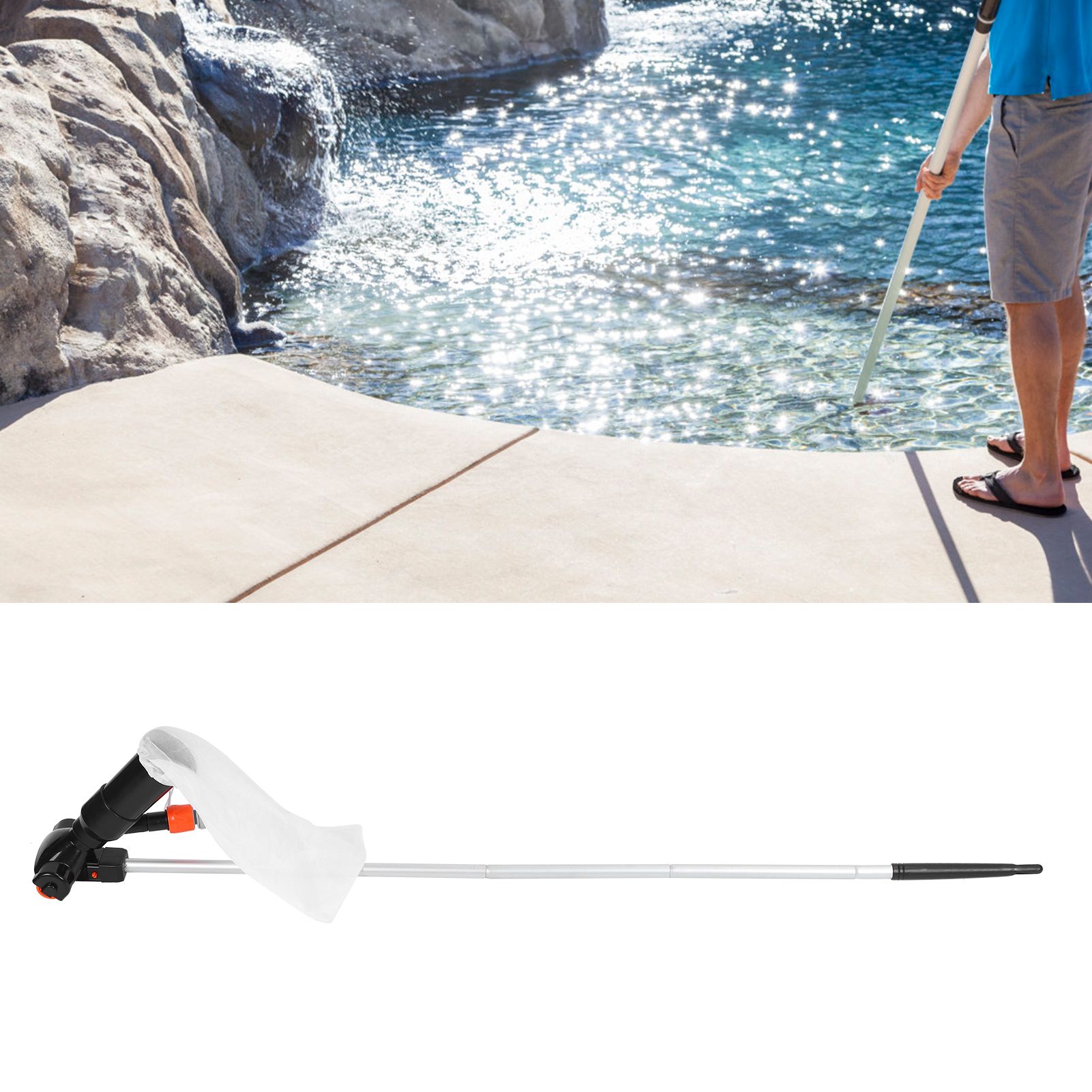 Vacuum Jet Entertainment Jet Swimming Pool Underwater Cleaner with Collection view 12