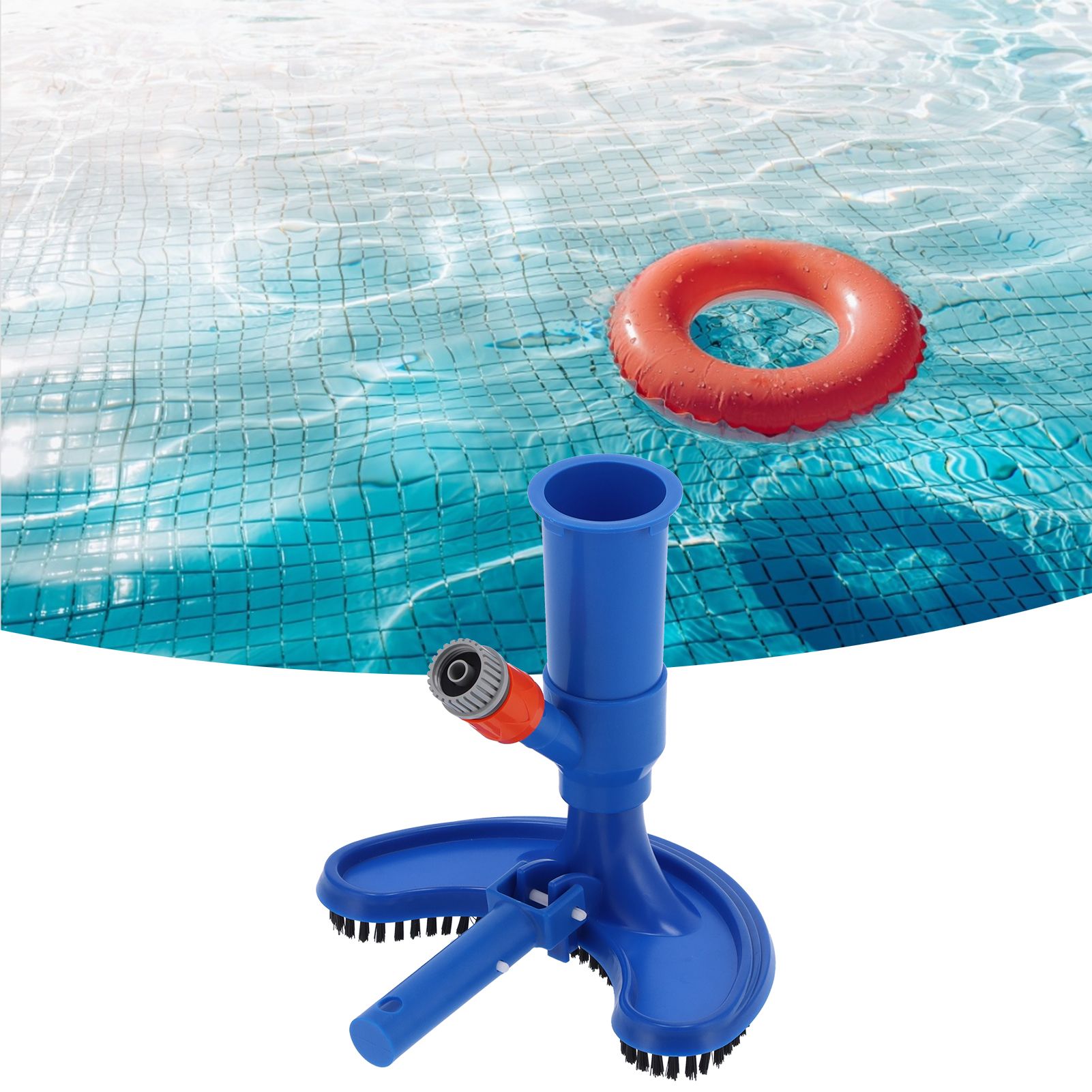 Vacuum Cleaner Jet Vacuum Entertainment Pool Cleaner with Brush Pole for view 11