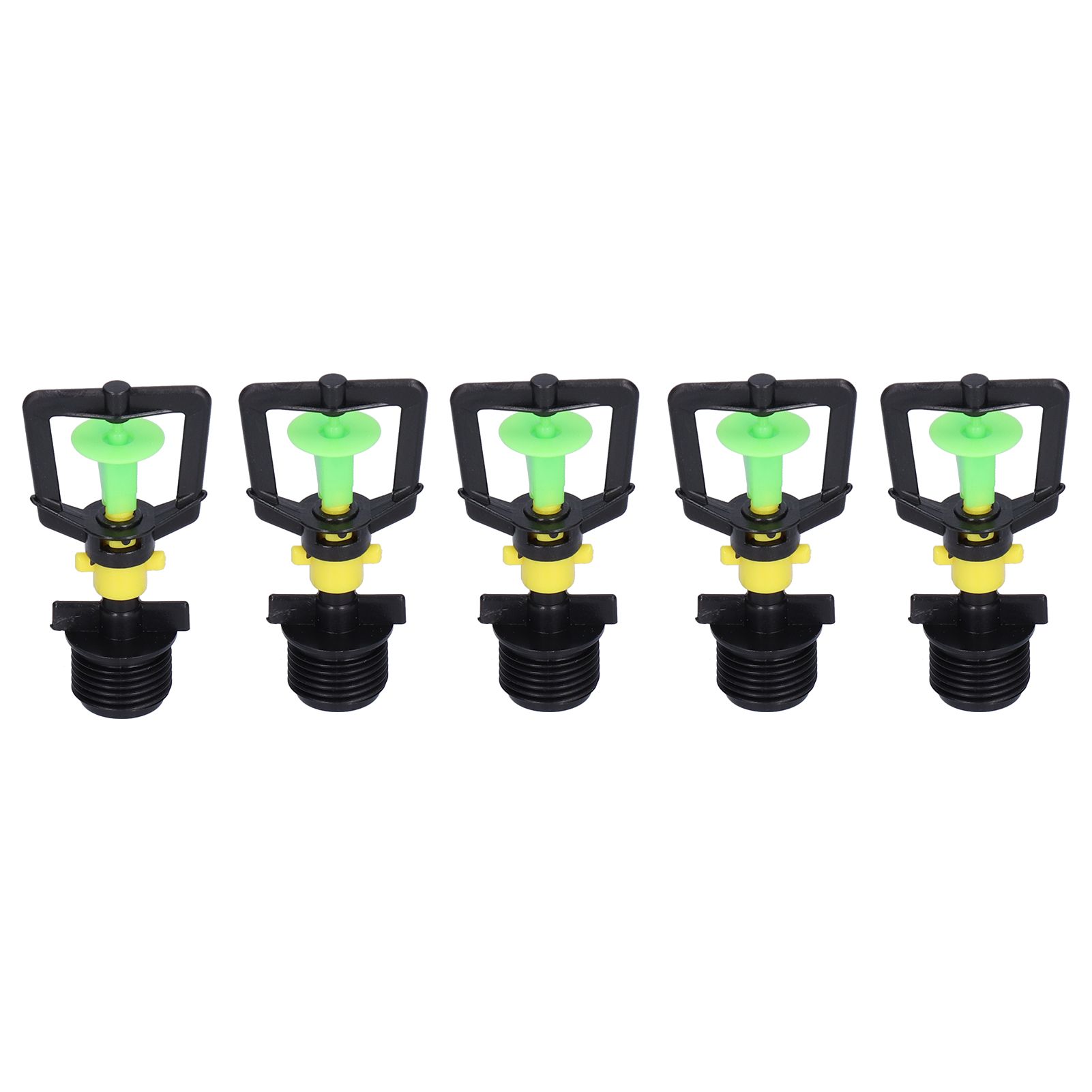 5PCS G1/2 Male Thread Rotating Sprinkler Nozzle Spray Head Misting Nozzle for — image 1