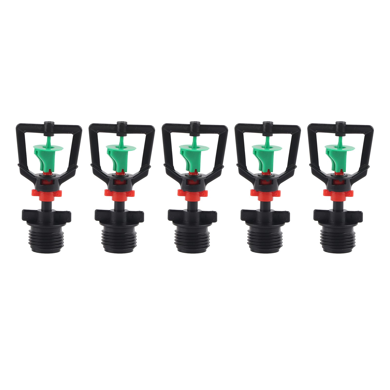 5PCS G1/2 Male Thread Rotating Sprinkler Nozzle Spray Head Misting Nozzle for view 2