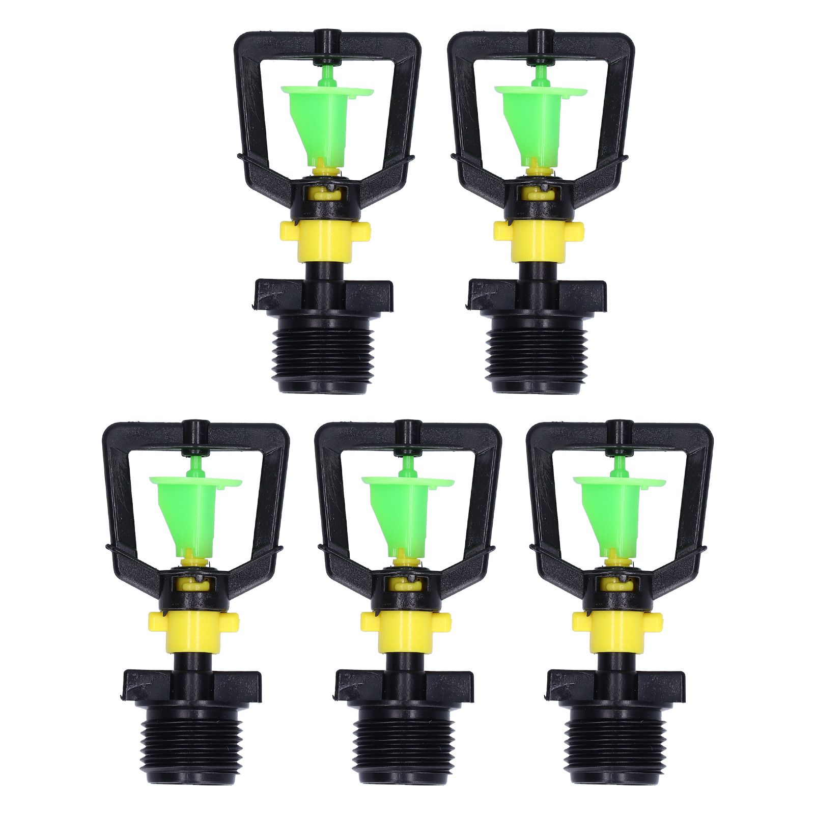 5PCS G1/2 Male Thread Rotating Sprinkler Nozzle Spray Head Misting Nozzle for view 3
