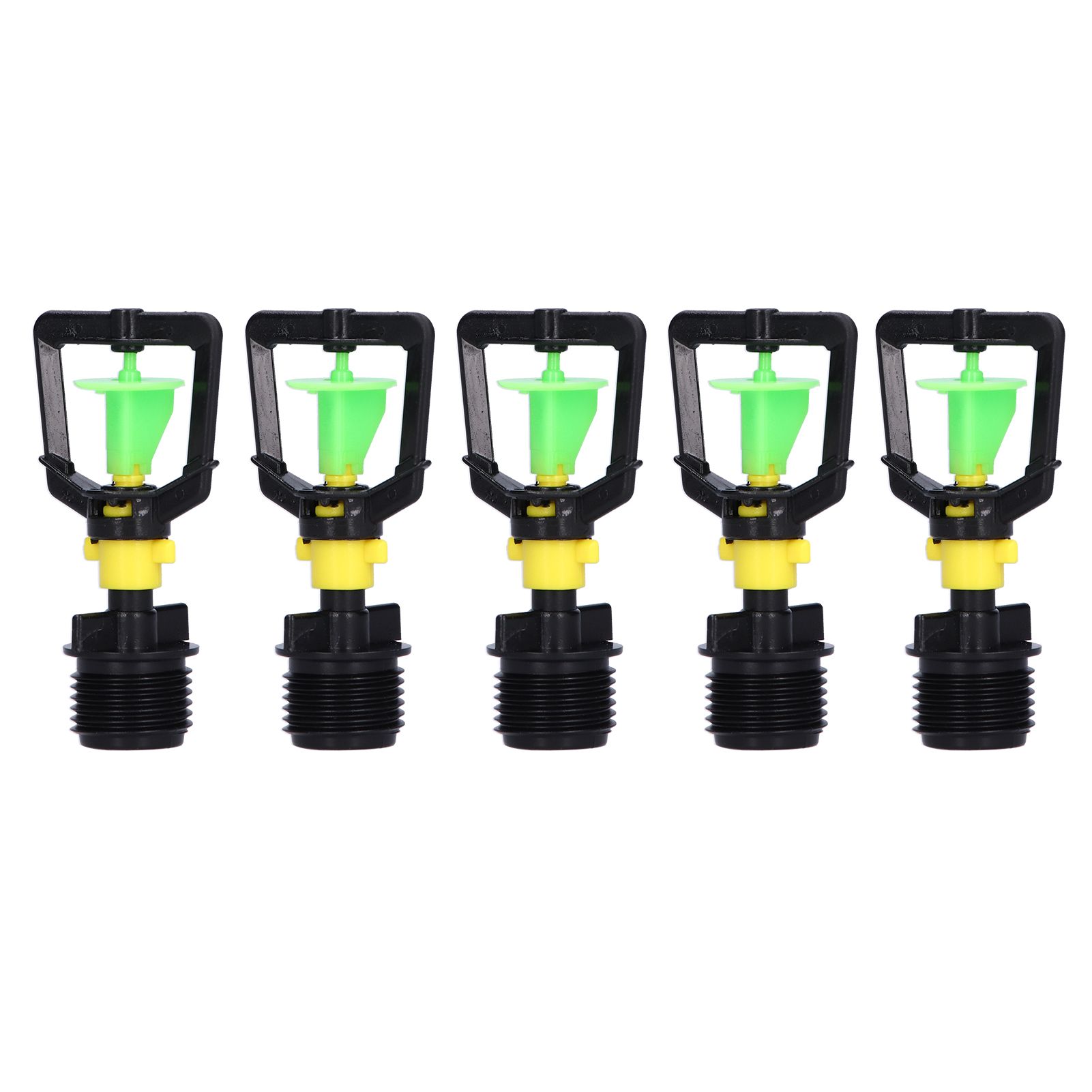 5PCS G1/2 Male Thread Rotating Sprinkler Nozzle Spray Head Misting Nozzle for view 5