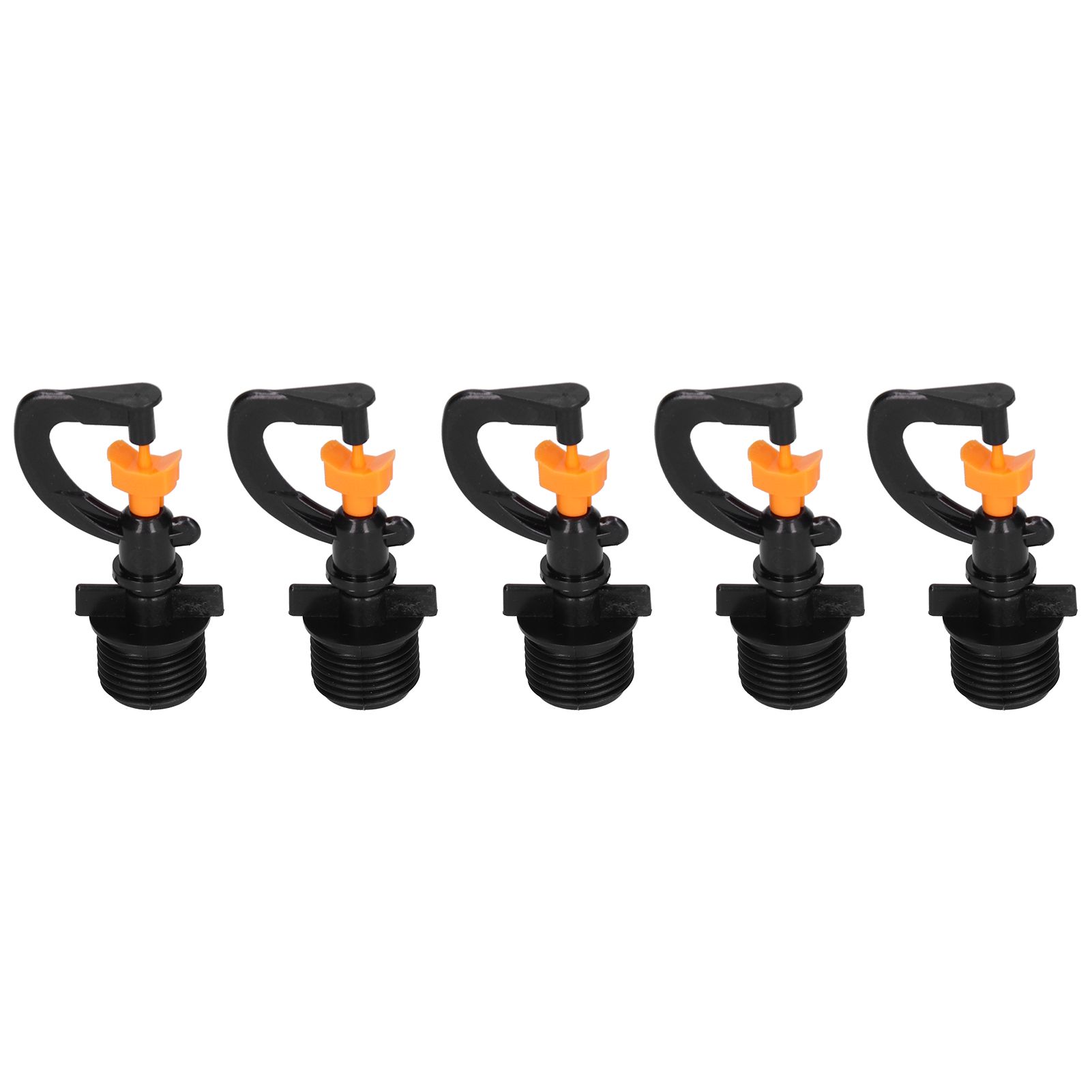 5PCS G1/2 Male Thread Rotating Sprinkler Head Misting Nozzle for Garden view 2