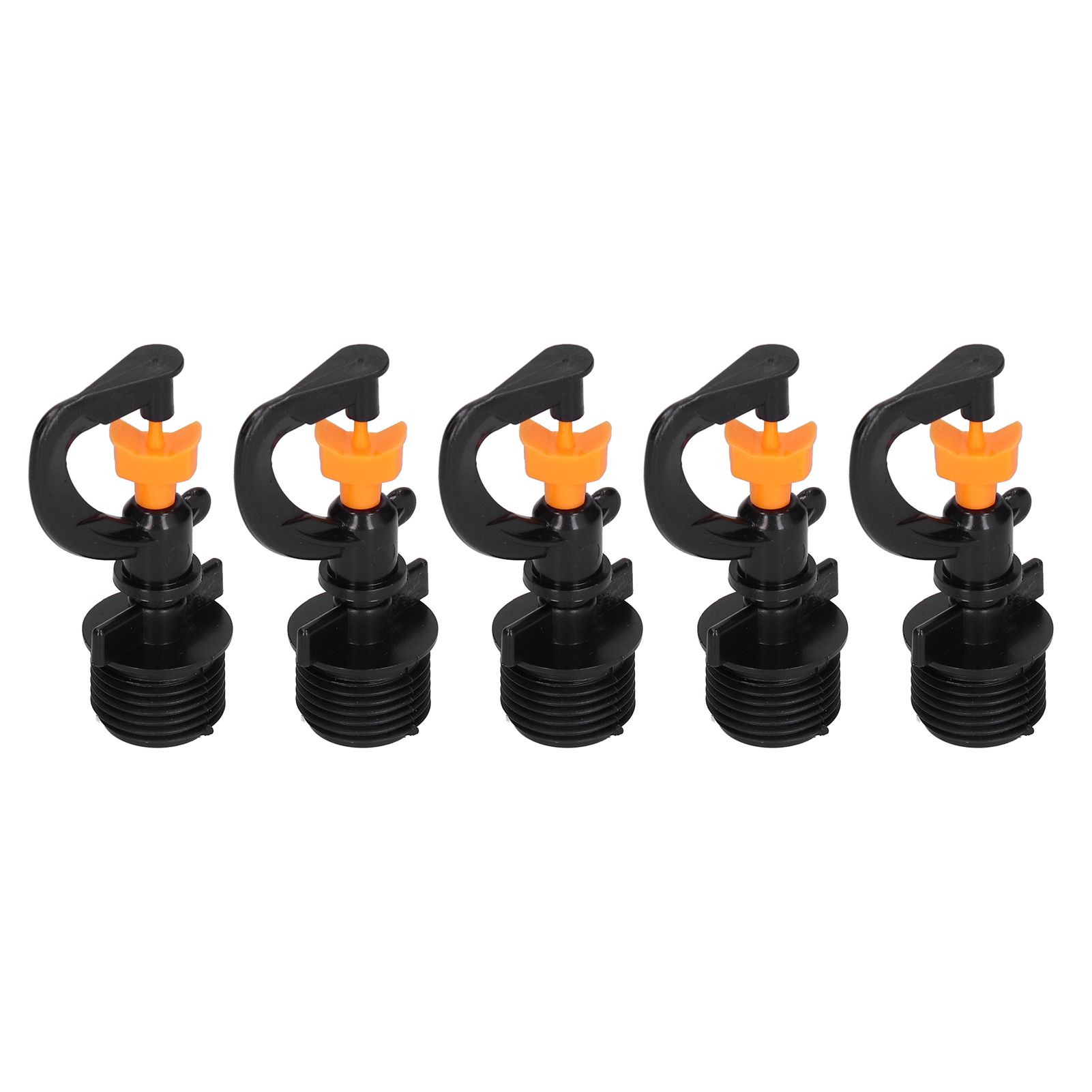 5PCS G1/2 Male Thread Rotating Sprinkler Head Misting Nozzle for Garden view 4