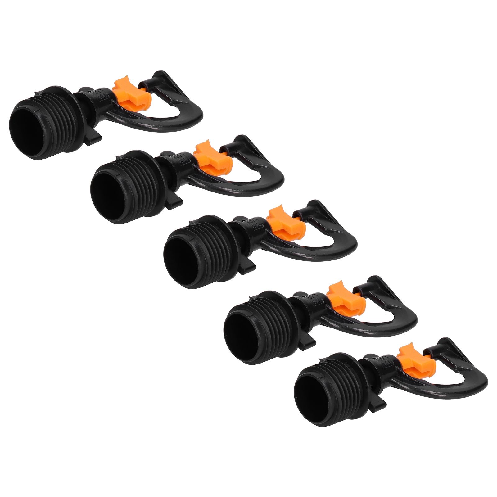 5PCS G1/2 Male Thread Rotating Sprinkler Head Misting Nozzle for Garden view 5