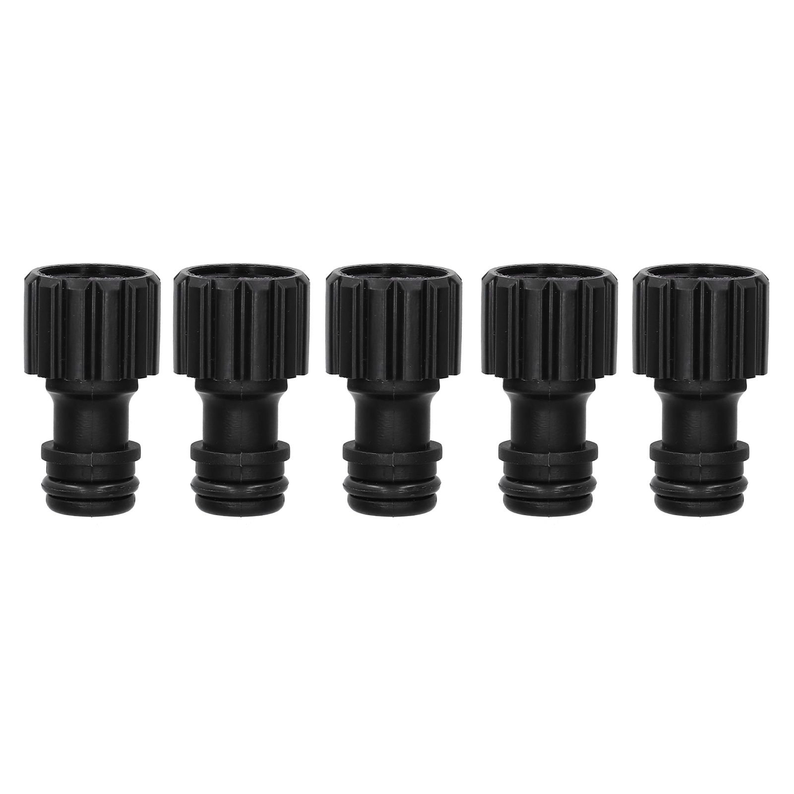 5PCS G3/8 Female Thread Nipple Connector Plastic Faucet Quick Connector Garden view 2