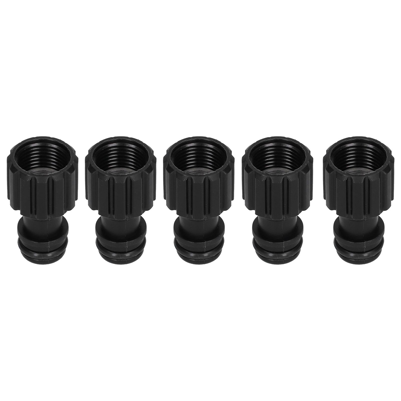 5PCS G3/8 Female Thread Nipple Connector Plastic Faucet Quick Connector Garden view 3