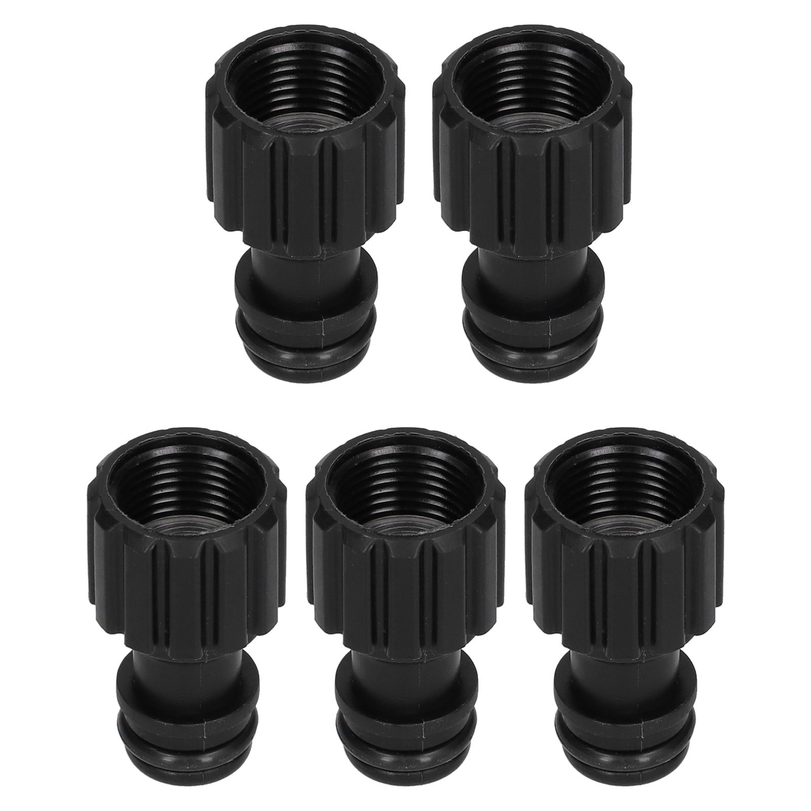 5PCS G3/8 Female Thread Nipple Connector Plastic Faucet Quick Connector Garden view 4