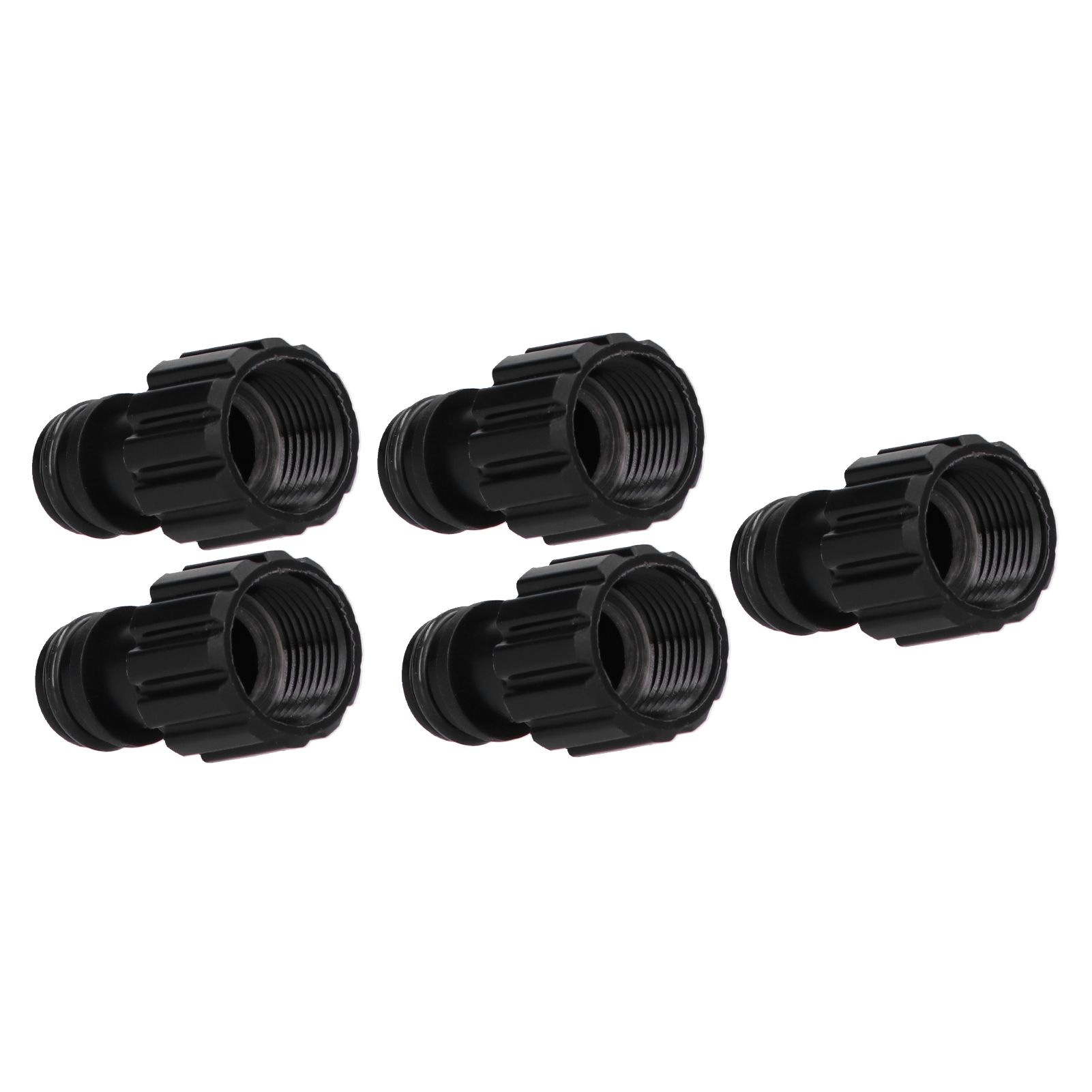 5PCS G3/8 Female Thread Nipple Connector Plastic Faucet Quick Connector Garden view 5