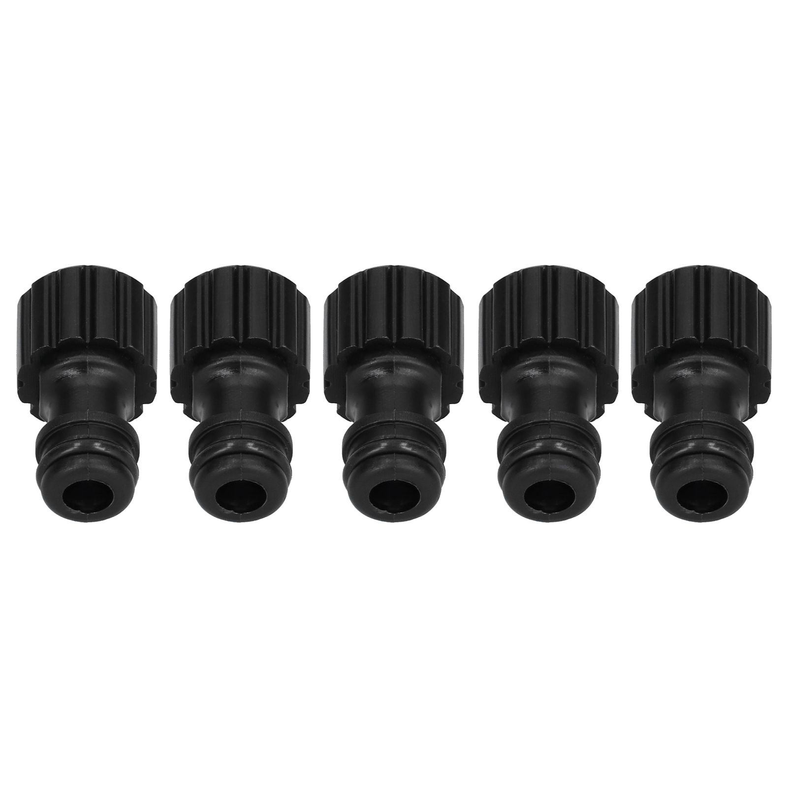 5PCS G3/8 Female Thread Nipple Connector Plastic Faucet Quick Connector Garden view 6