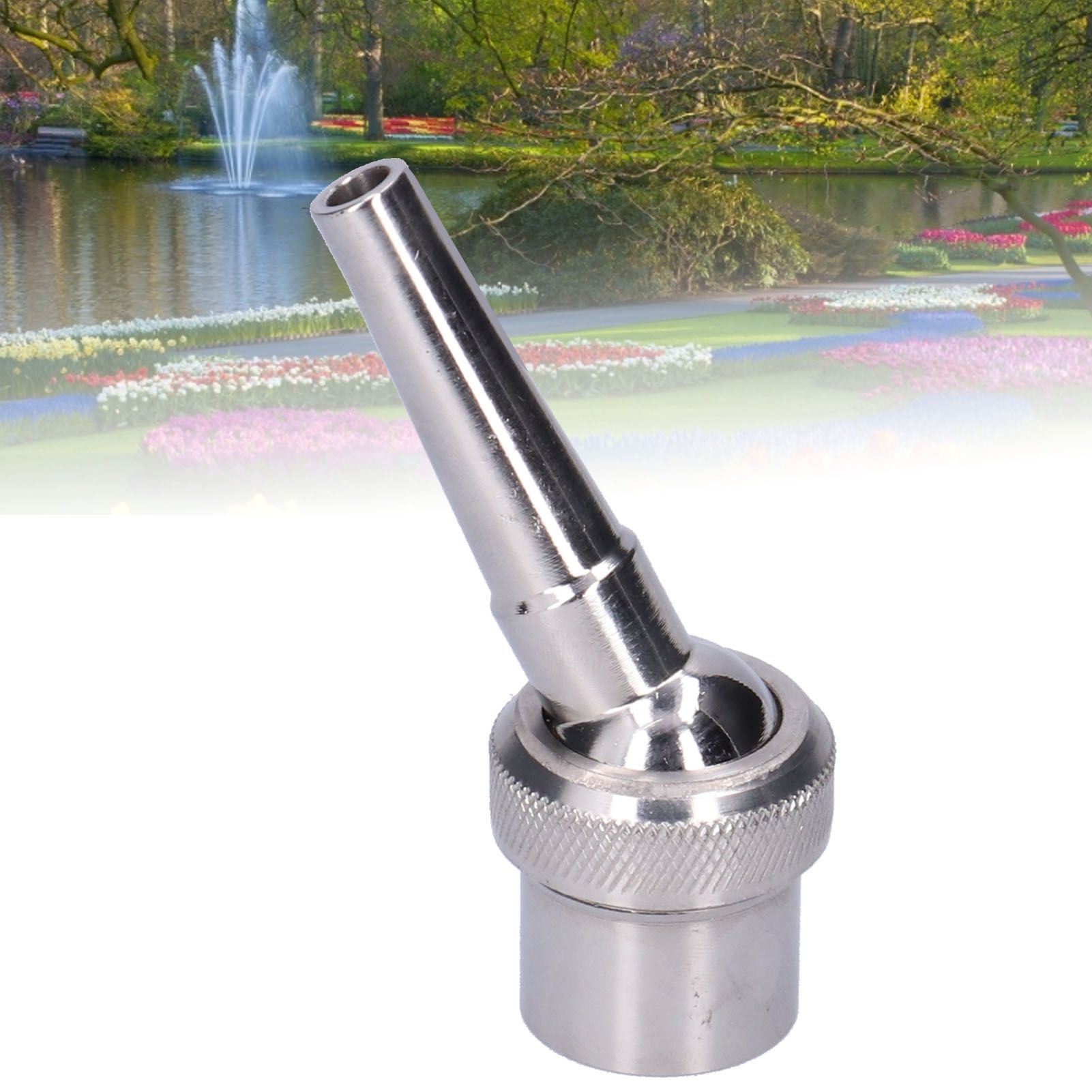 Fountain Nozzle G3/4 Female Thread 25mm Stainless Steel Adjustable Jet Water view 12