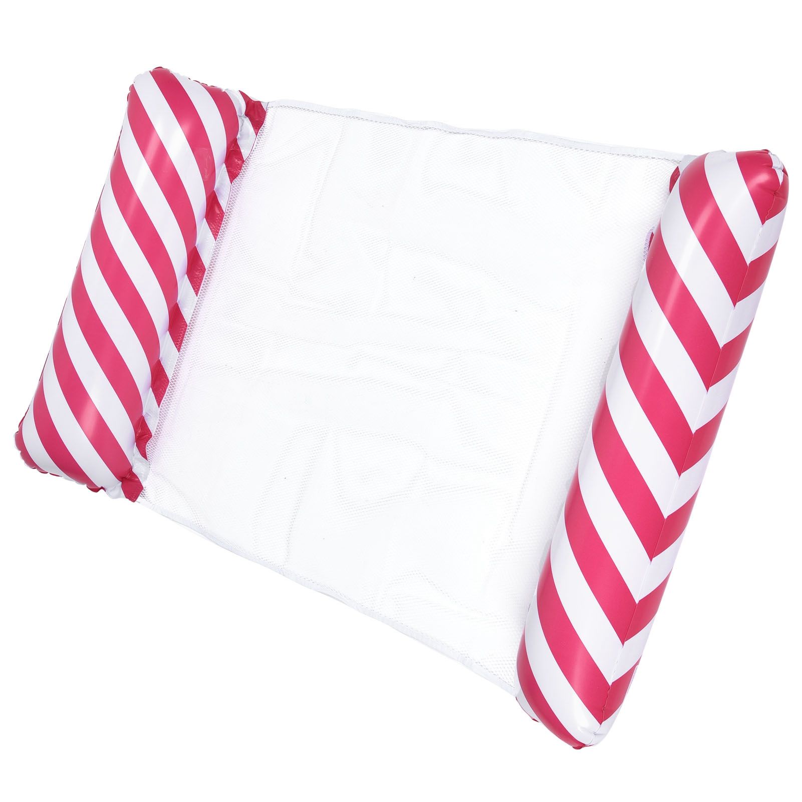Stripe Pattern Inflatable Float Bed MultiPurpose Water Hammock Pool Lounger view 10