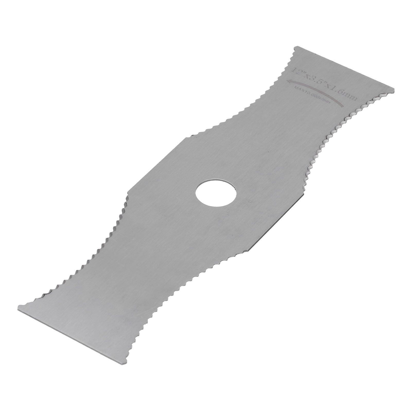 Arc Lawn Mower Blade White Steel Weeder Blade Grass Trimmer Accessories Parts view 2