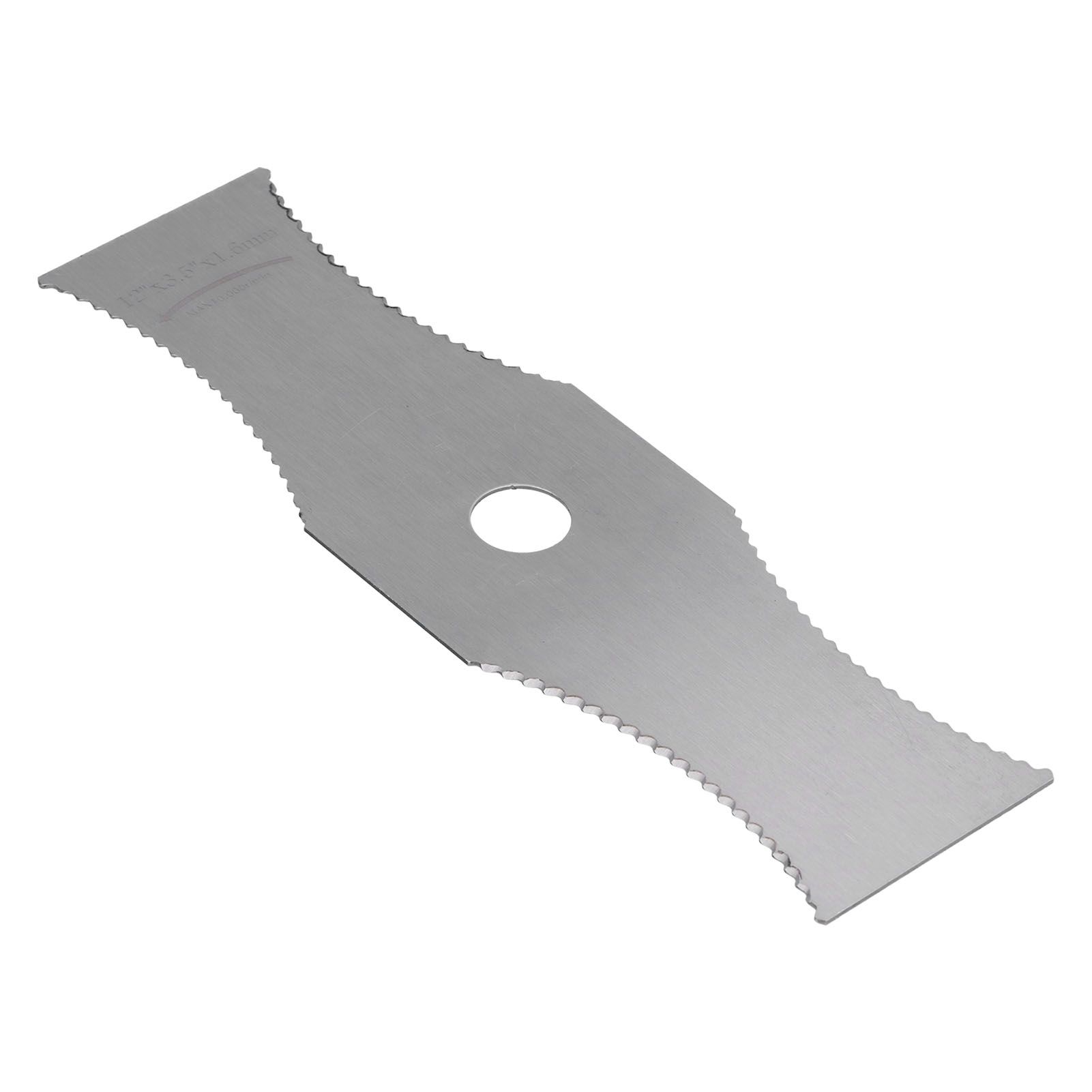Arc Lawn Mower Blade White Steel Weeder Blade Grass Trimmer Accessories Parts view 4