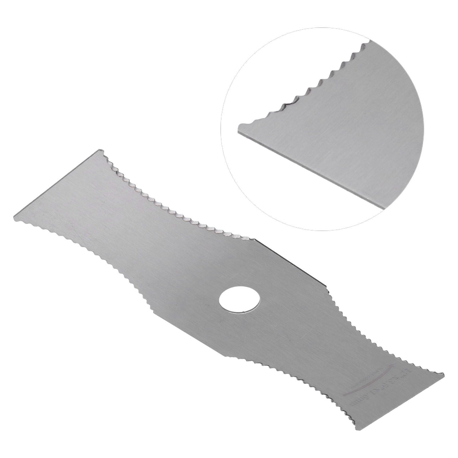 Arc Lawn Mower Blade White Steel Weeder Blade Grass Trimmer Accessories Parts view 7