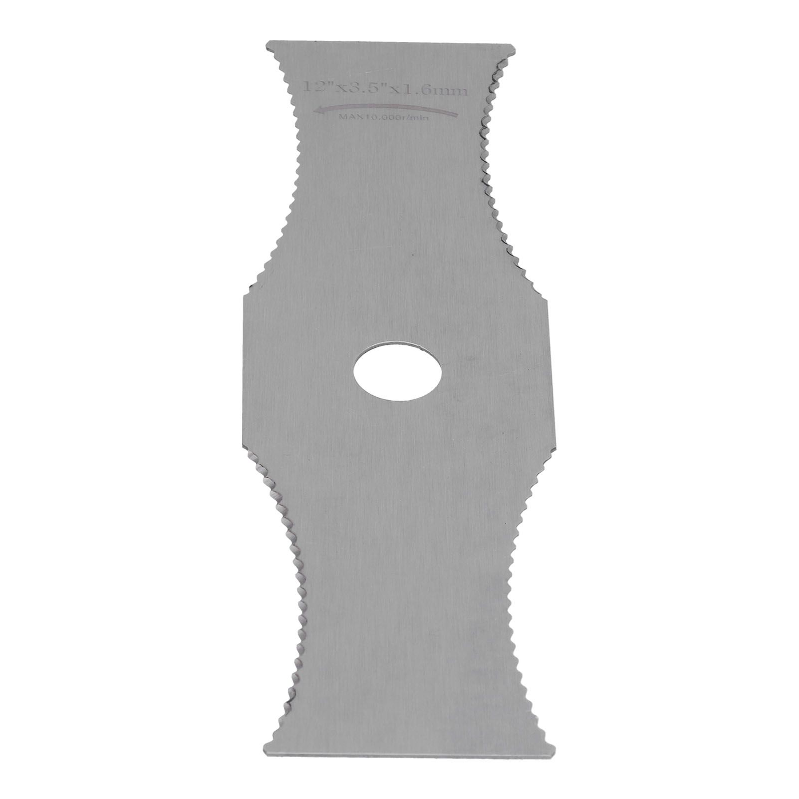 Arc Lawn Mower Blade White Steel Weeder Blade Grass Trimmer Accessories Parts view 8
