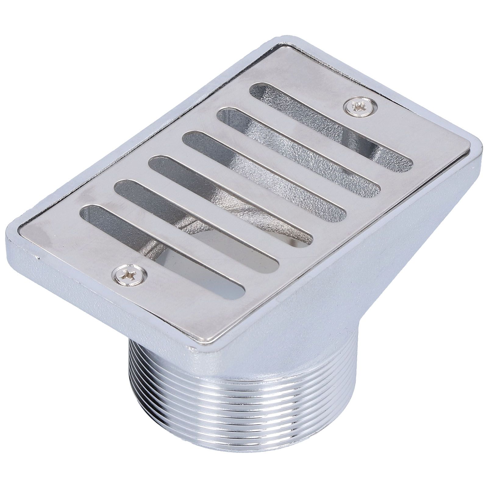 Male Thread Swimming Pool Water Overflow Outlet Pool Wall Drain Cover view 5